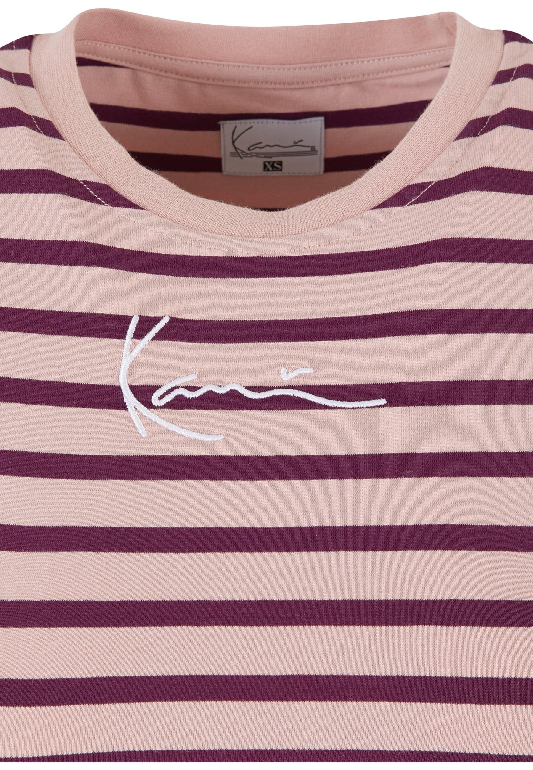 Karl Kani T-Shirt »Karl Kani Damen KW221-067-1 KK Small Signature tight Stripe Tee«, (1 tlg.)