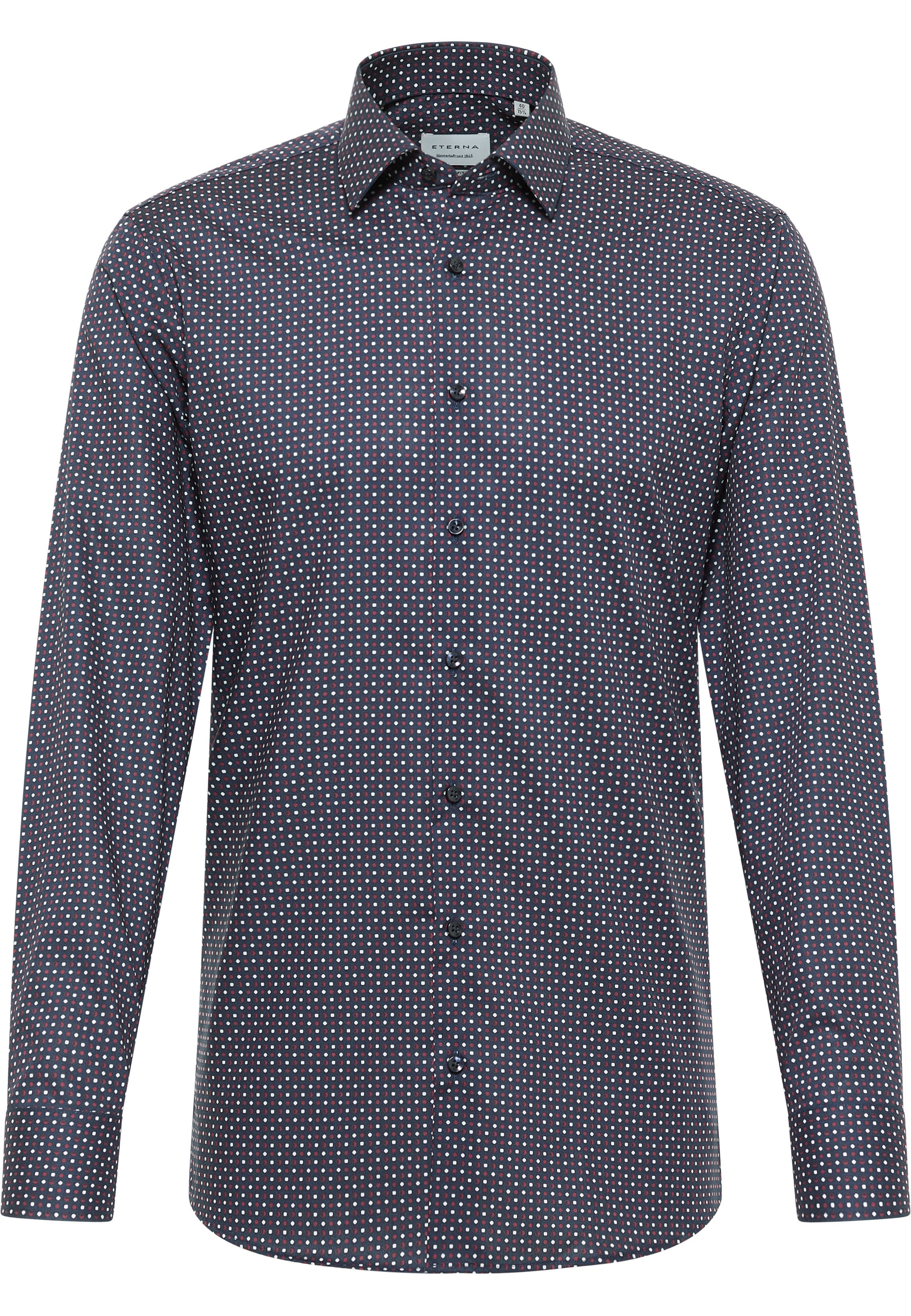 Eterna Langarmhemd »SLIM FIT« NON IRON (bügelfrei)