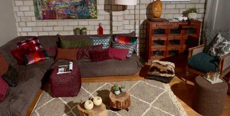 H.O.C.K. Dekokissen »Scorpio« mit Karomuster, Kissenhülle mit Füllung, 1 Stück