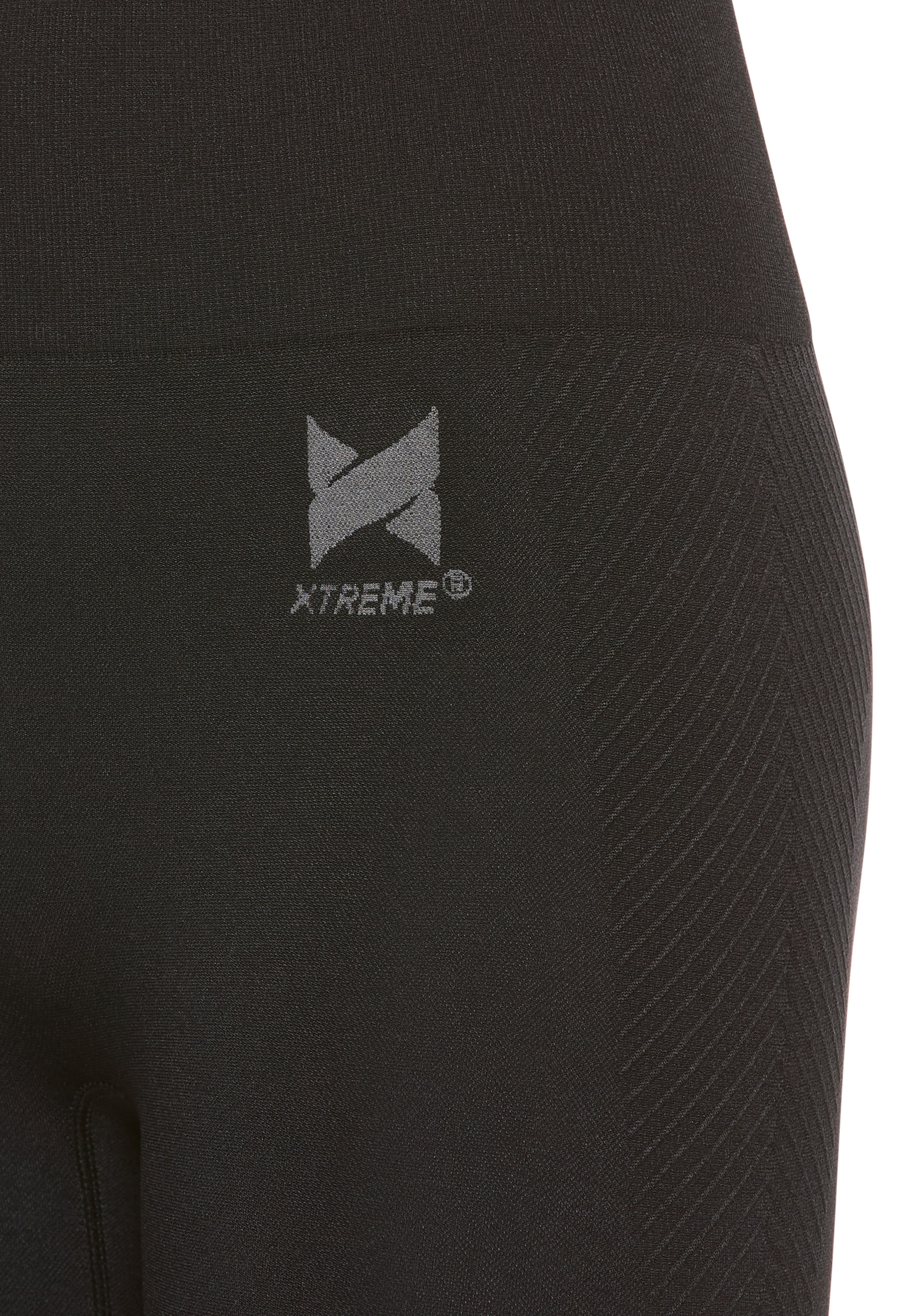 XTREME sockswear Sporthose, Radler mit nahtlosem Design