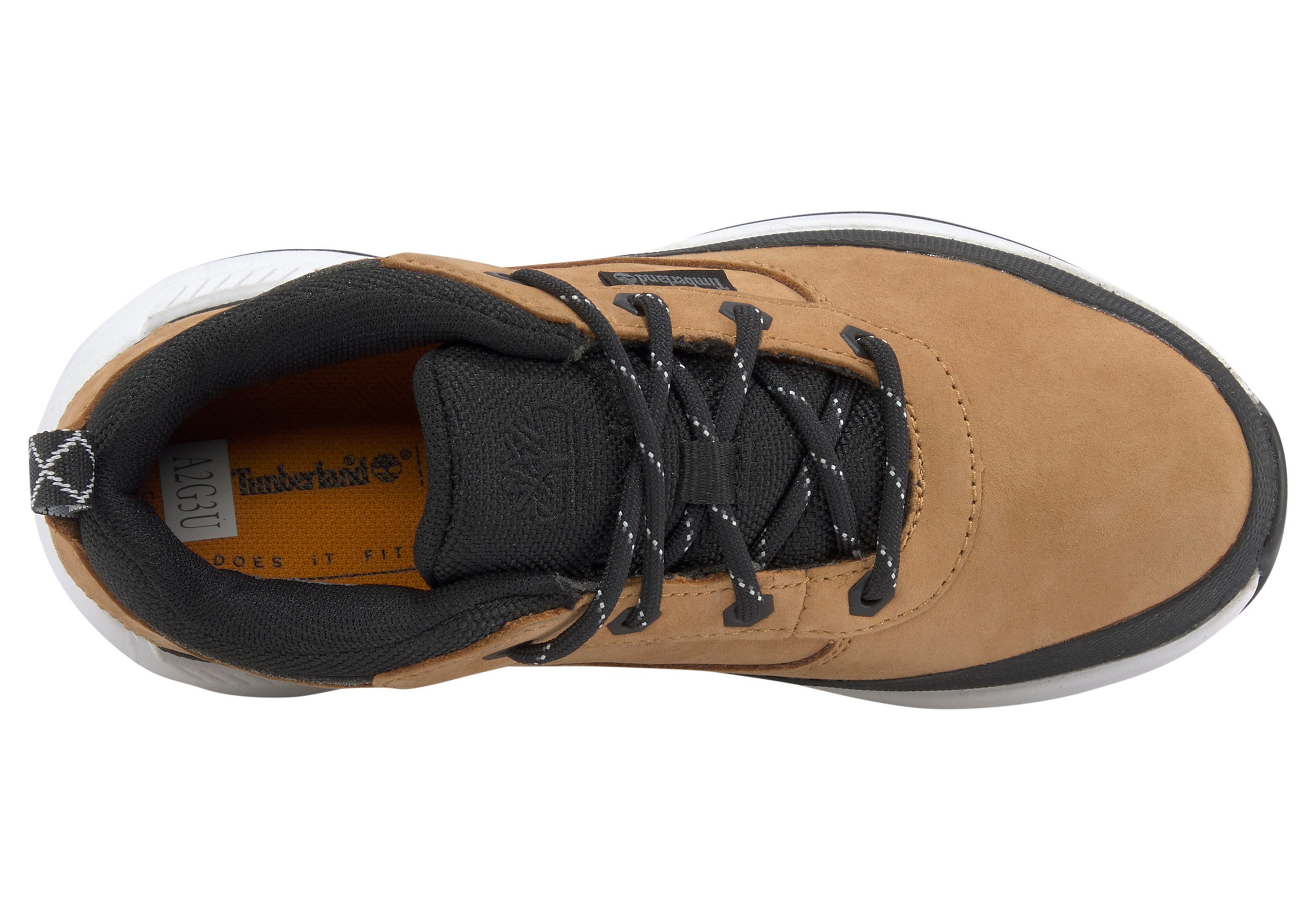 Schnürboots TIMBERLAND "Field Trekker Low", Mädchen, Gr. 37, gelb (braun), Leder, Schuhe Schnürboots, Winterstiefel, Schnürstiefel, Winterschuhe 3