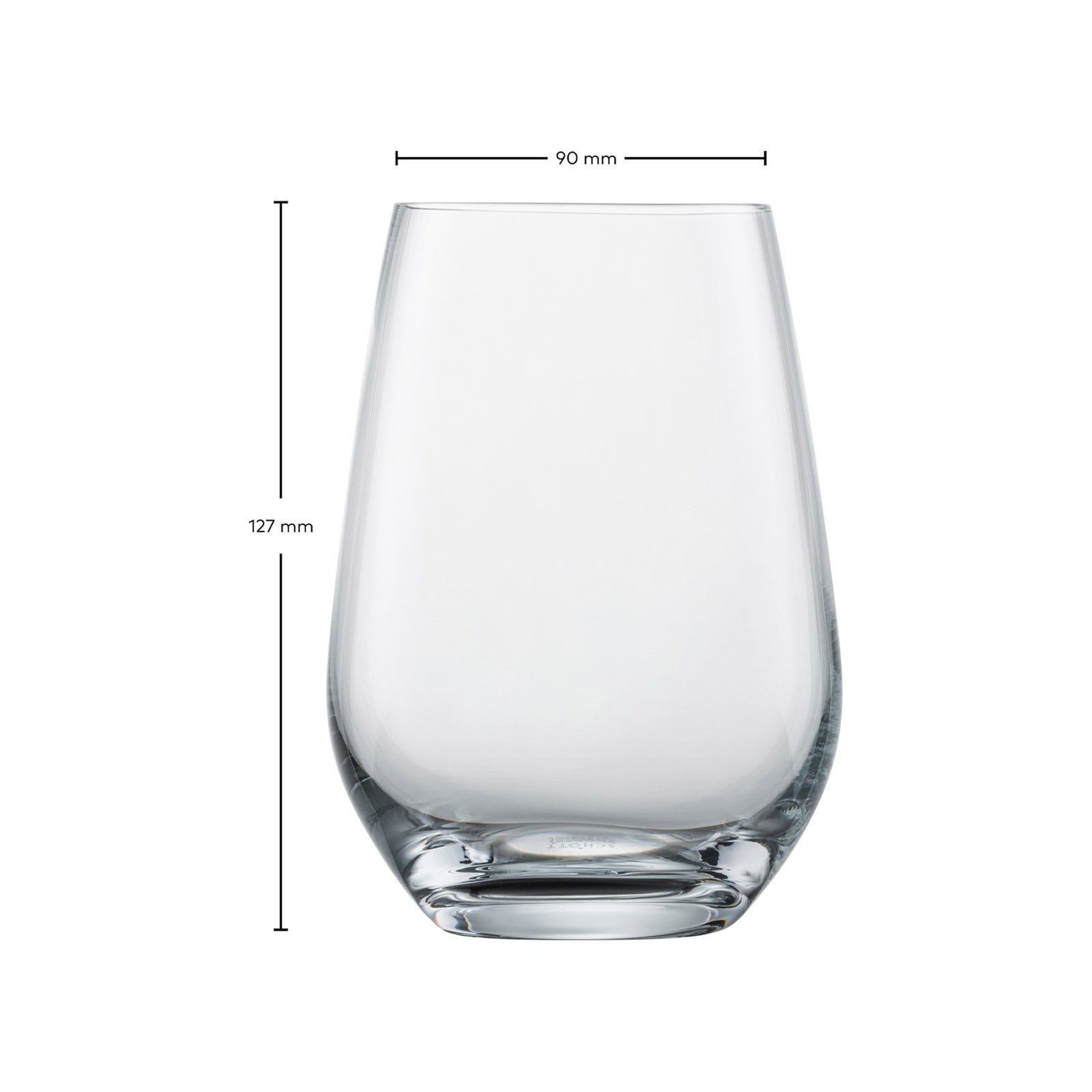 SCHOTT-ZWIESEL Longdrinkglas »Universalbecher Forté 557 ml 4er Set transparent«