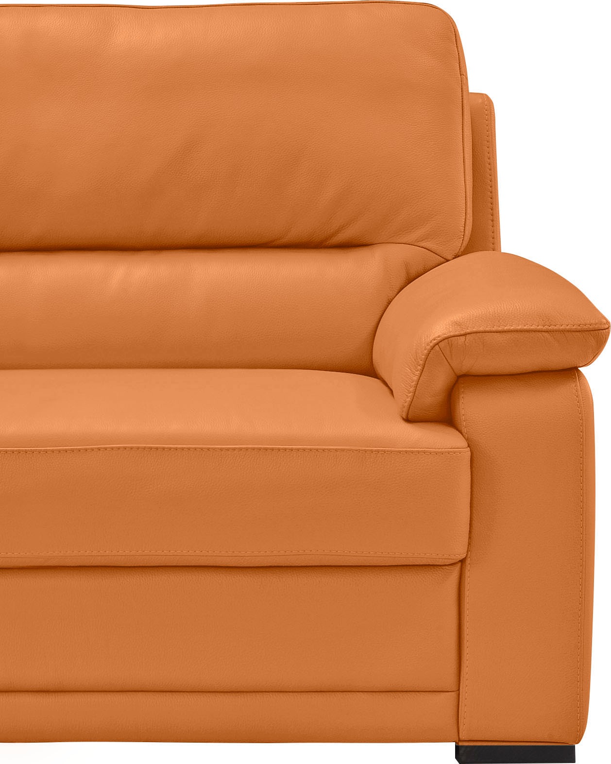 Egoitaliano 2,5-Sitzer »Doris, modernes Designersofa, Ledersofa mit erstklassiger Sitzqualität«, edle Detailverarbeitung, perfekte Polsterung, aus hochwertigem Leder