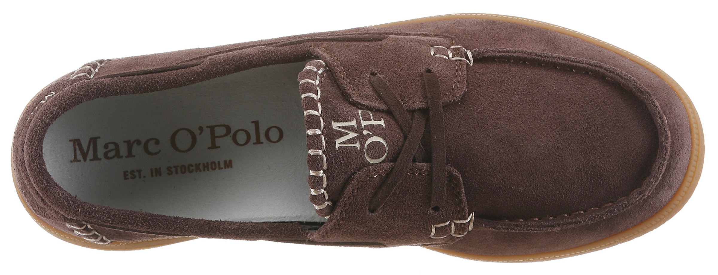 Marc O'Polo Schnürschuh »Charlie«  Schnürer, Bootsschuh, Schnürschuh mit MemoryFoam-Innensohle