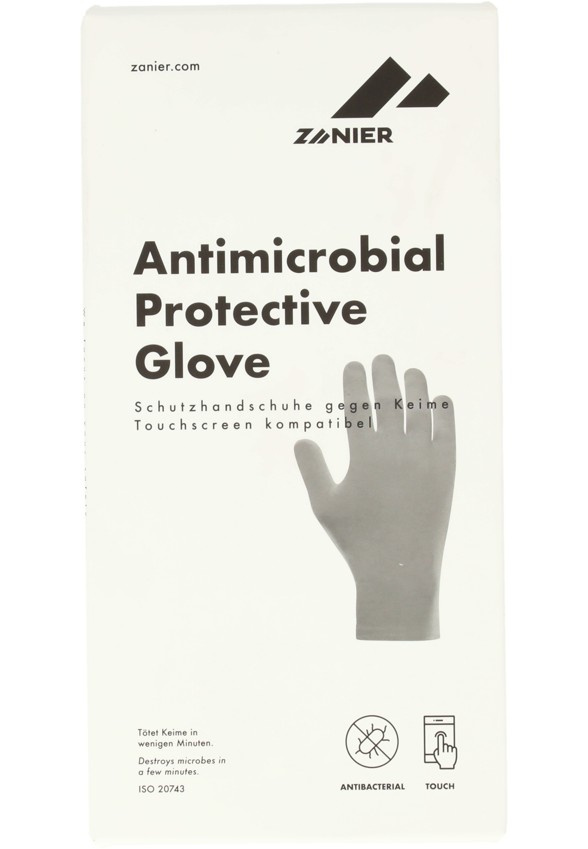 Zanier Lederhandschuhe mit Touchscreen-Funktion