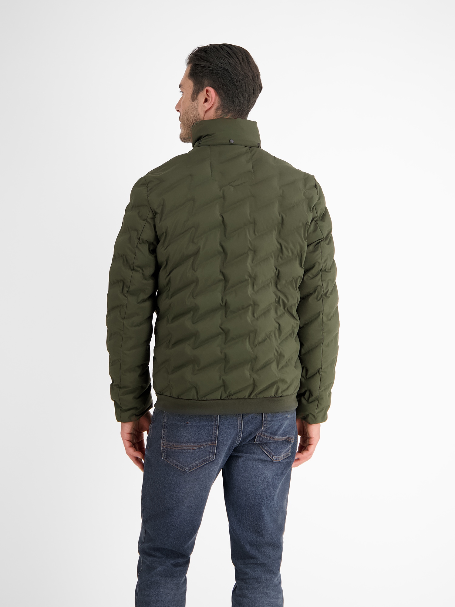 LERROS Outdoorjacke »LERROS Sportive Funktions-Steppjacke für Herren«, mit Kapuze, Wasser_Windabweisend