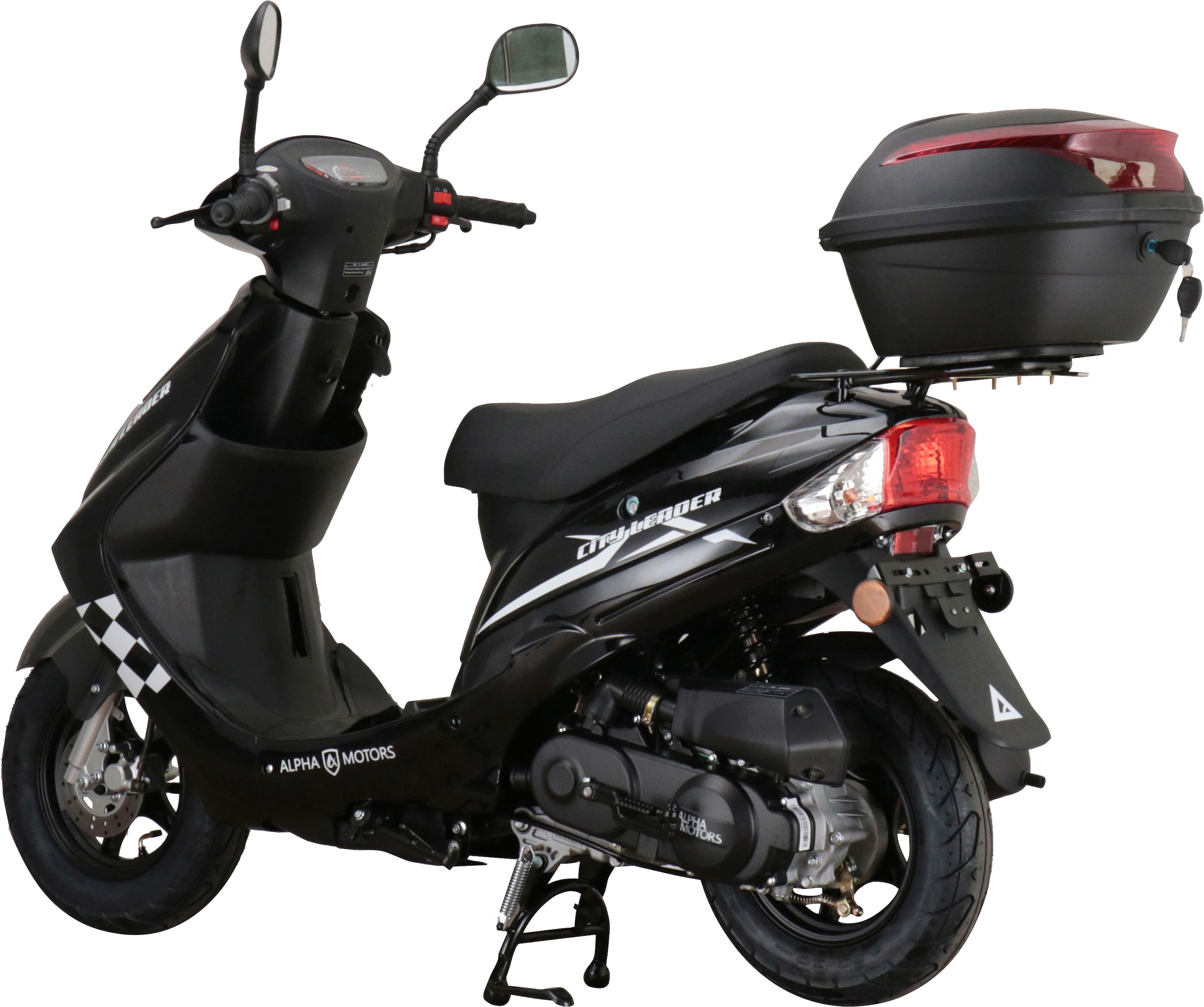 Alpha Motors Motorroller »CityLeader«, 50 cm³, 45 km/h, Euro 5, 2,99 PS, inkl. Topcase