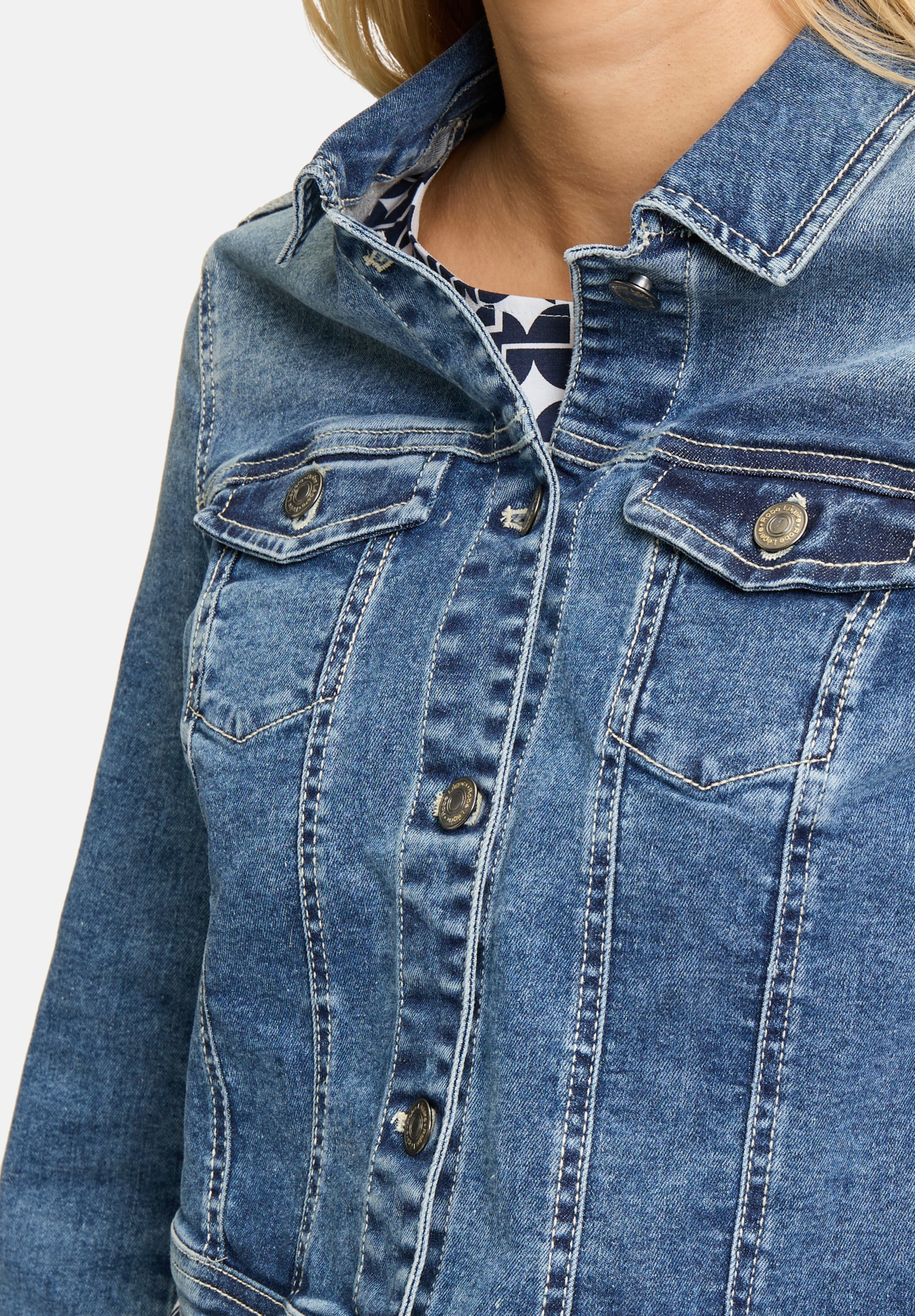 Vera Mont Jeansjacke »Vera Mont Jeansjacke mit Waschung«