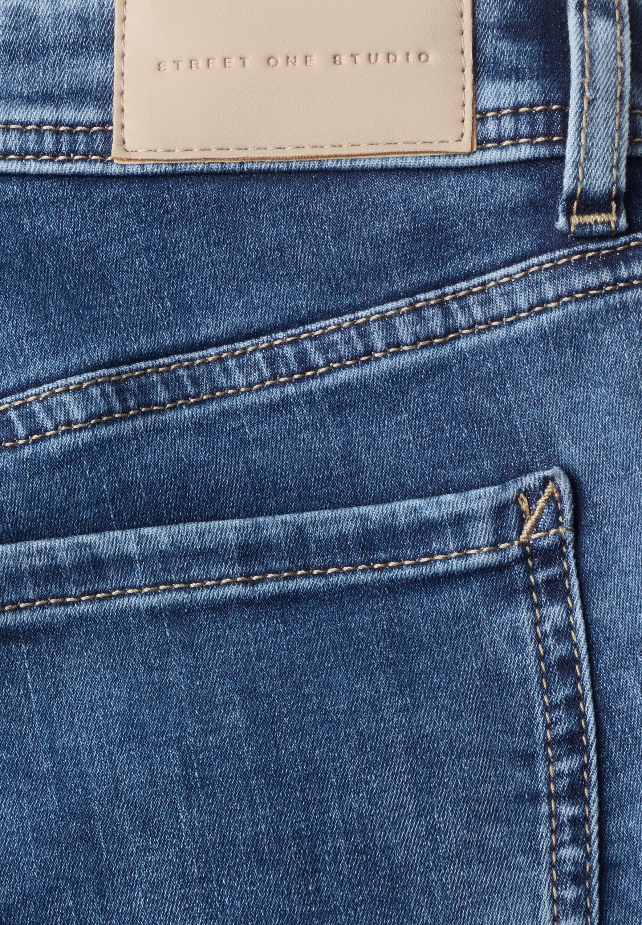 STREET ONE STUDIO Comfort-fit-Jeans Middle Waist
