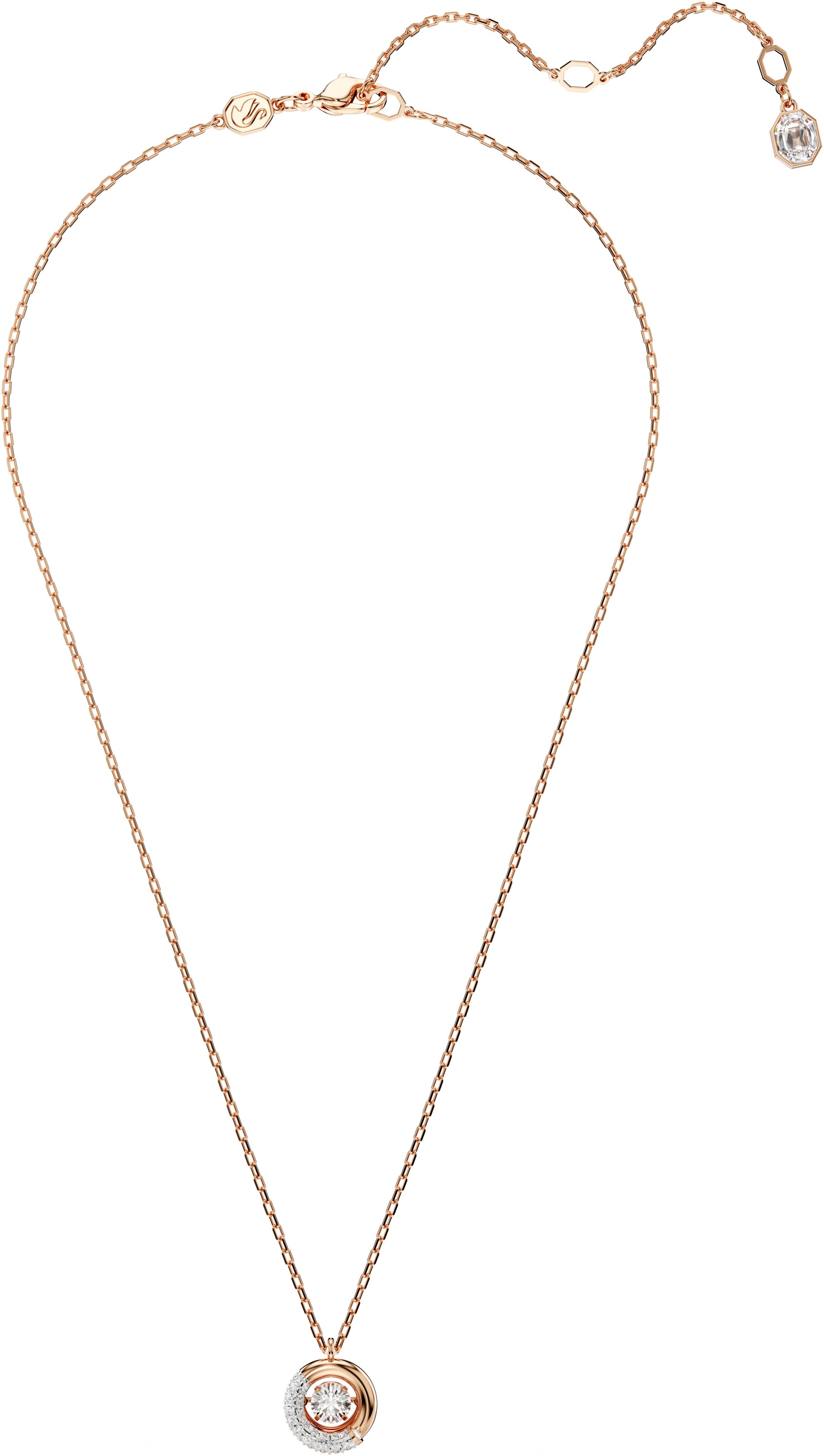 Swarovski Dextera Pendant Round White One Size 2
