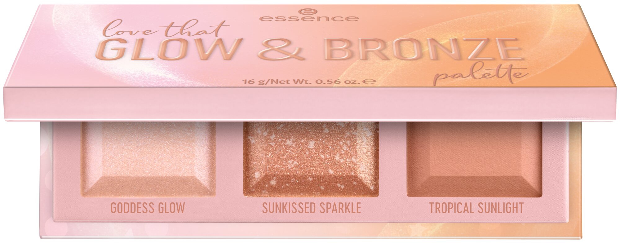 Essence Highlighter-Palette »love that GLOW & BRONZE palette«