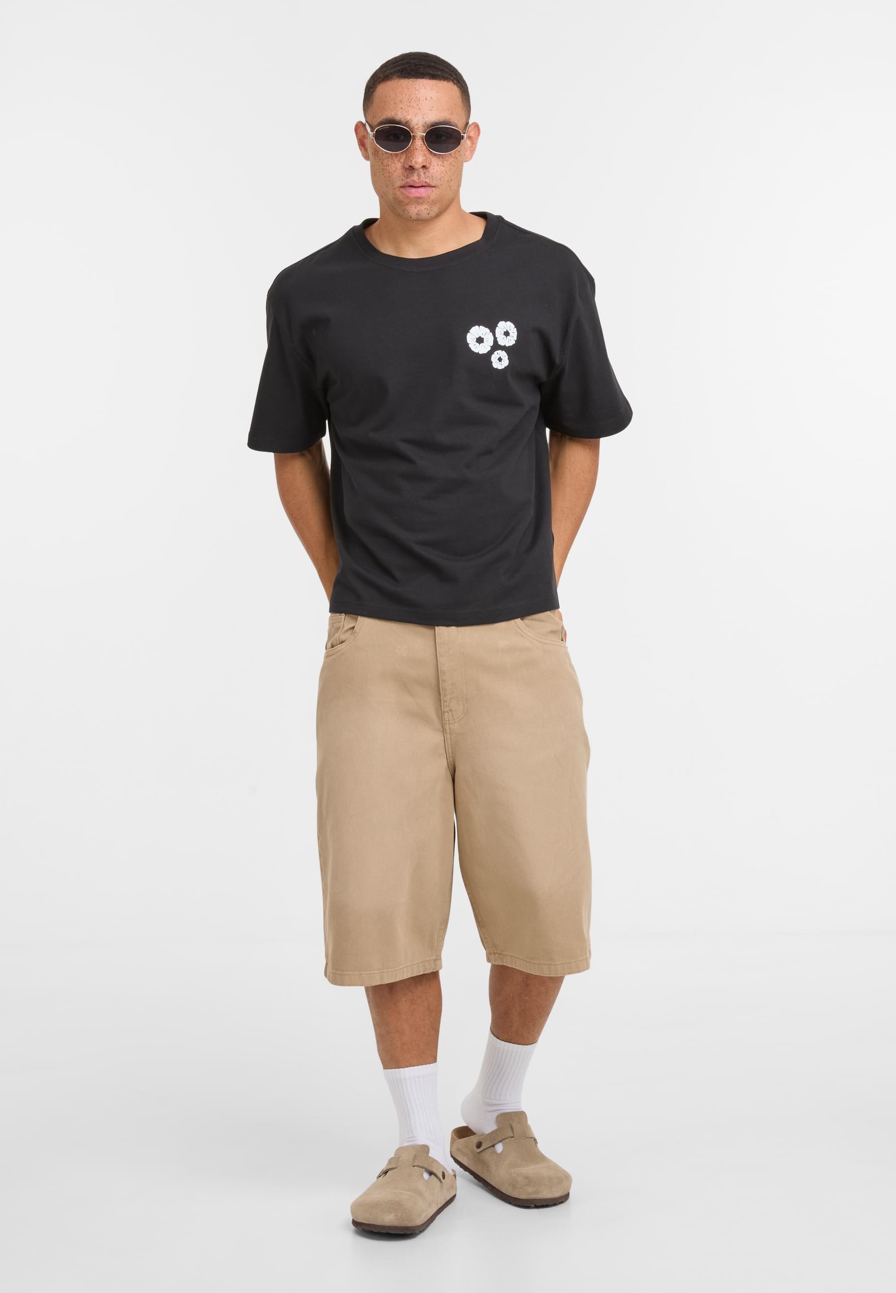 URBAN CLASSICS Shorts »Urban Classics Herren 90's Heavy Denim Shorts«, (1 tlg.)