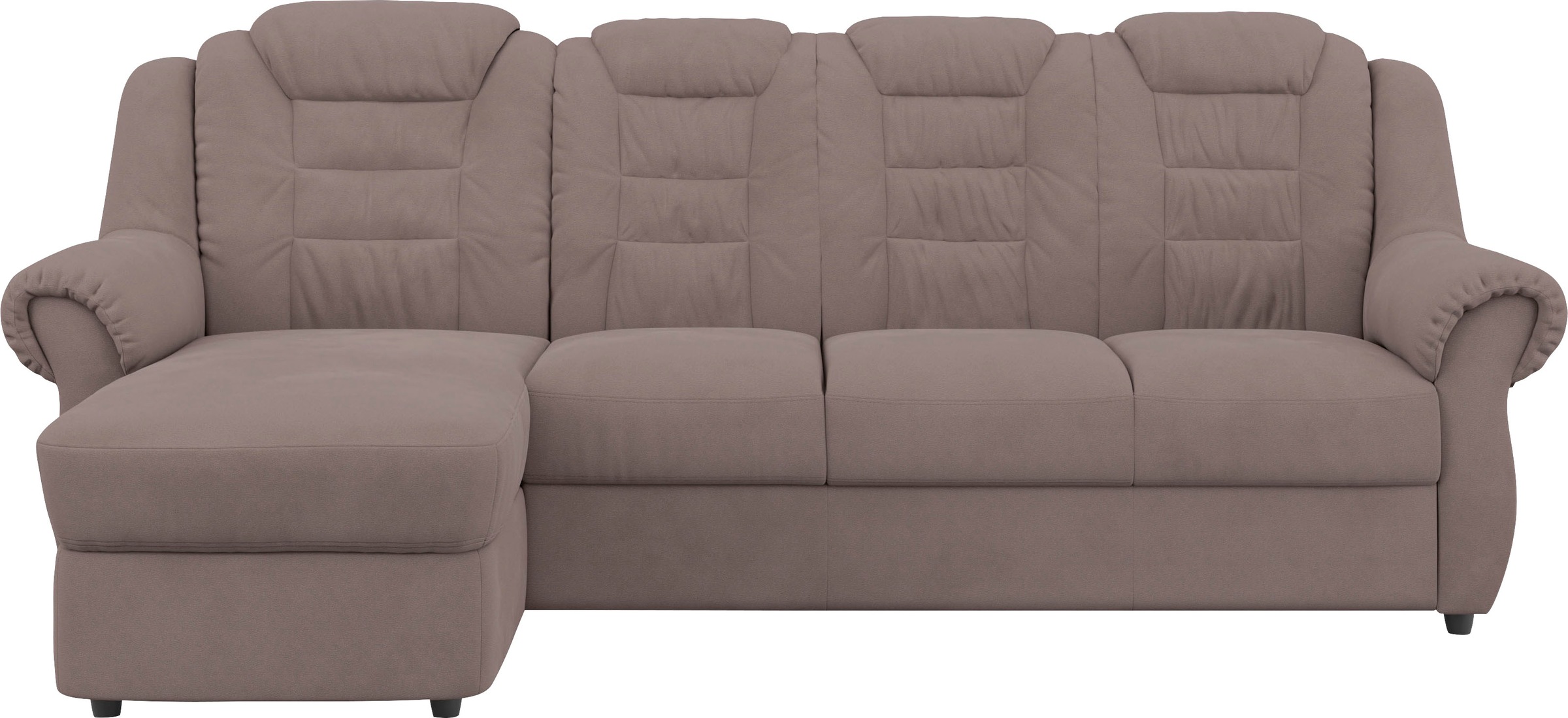 Home Affaire Boston L-Form Corner Sofa Brown 4