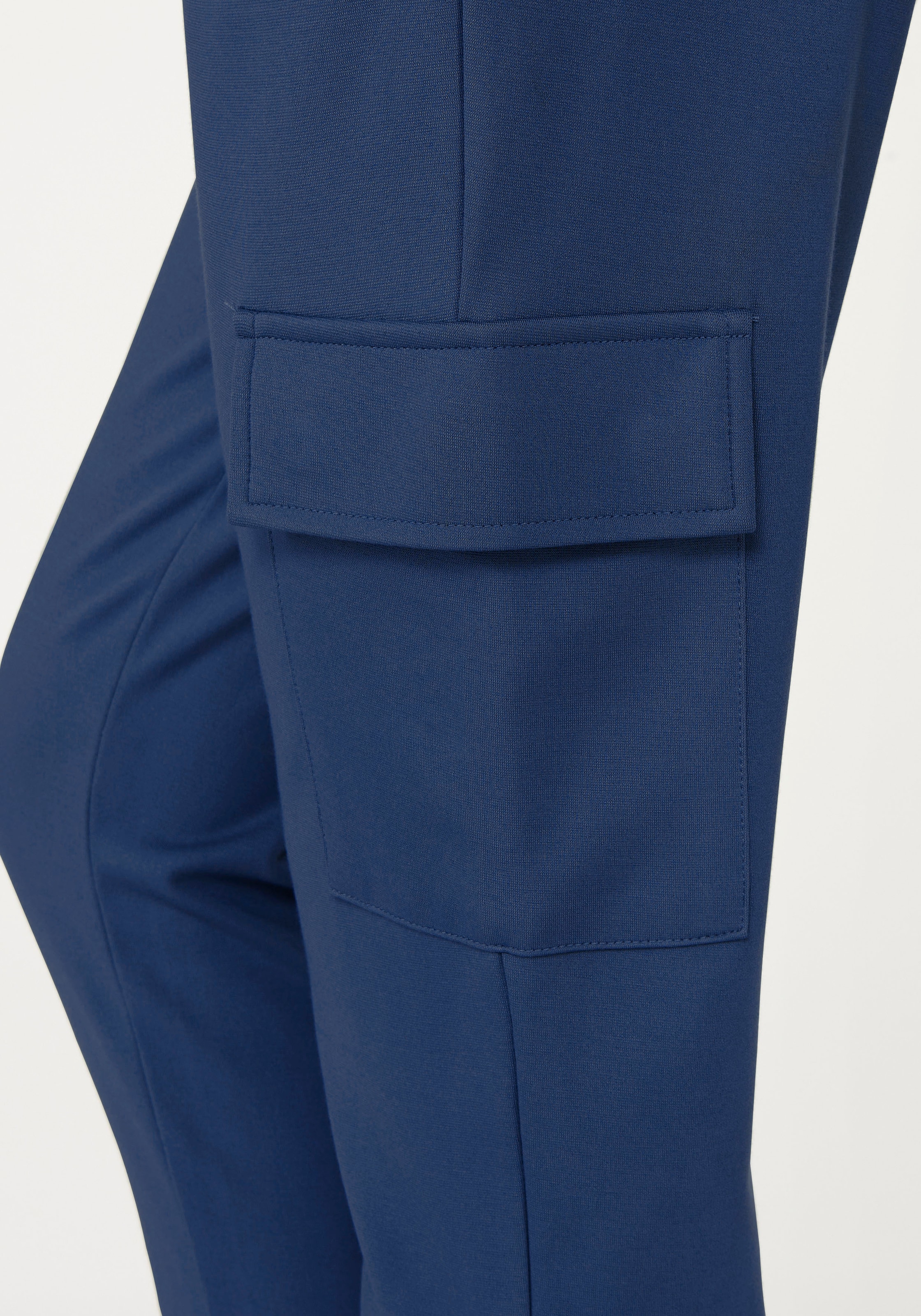 LASCANA Cargohose, in weich fließendem Material, Loungewear