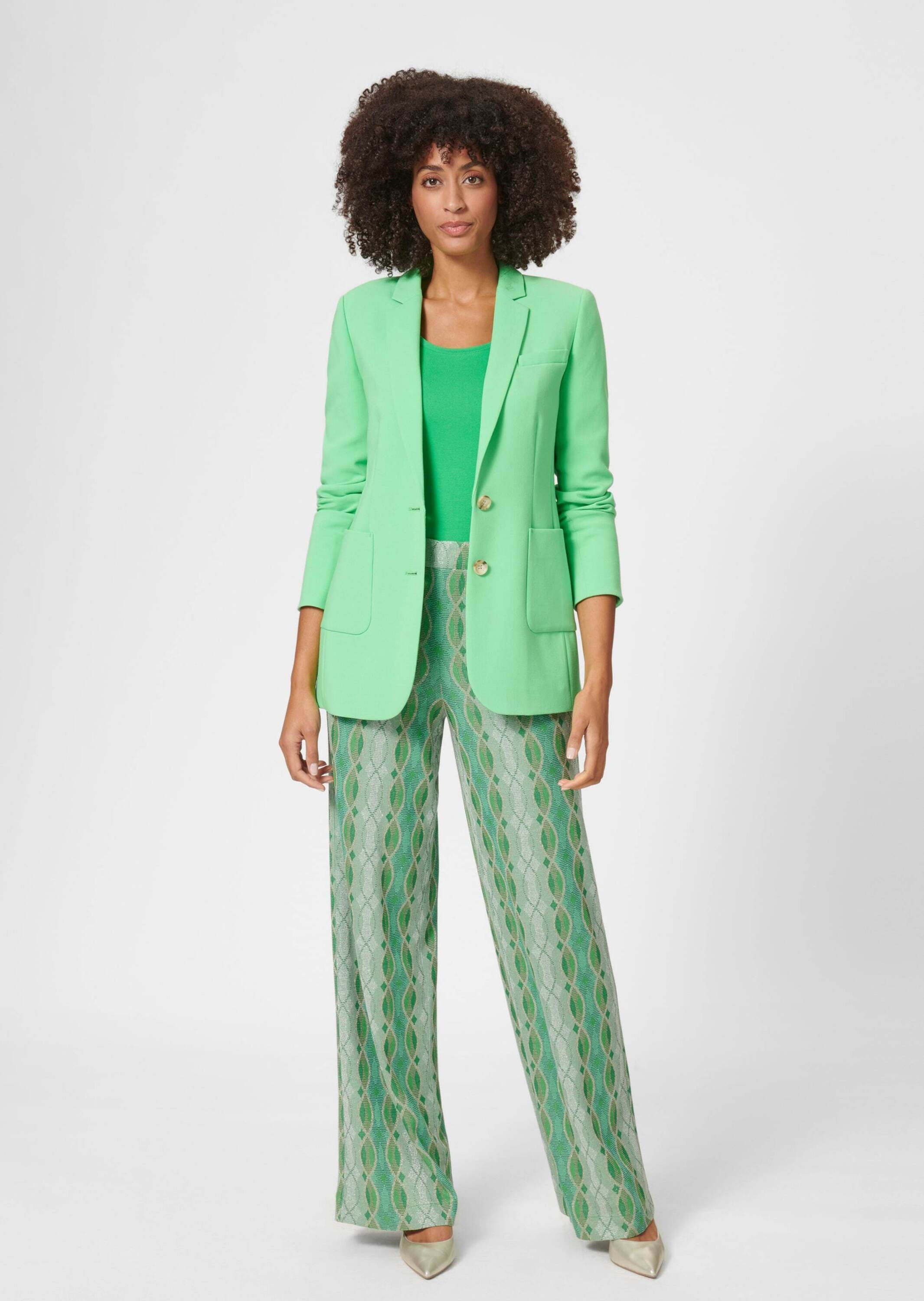 MADELEINE Palazzohose "Hose Weite Jerseyhose mit Grafikprint" günstig online kaufen