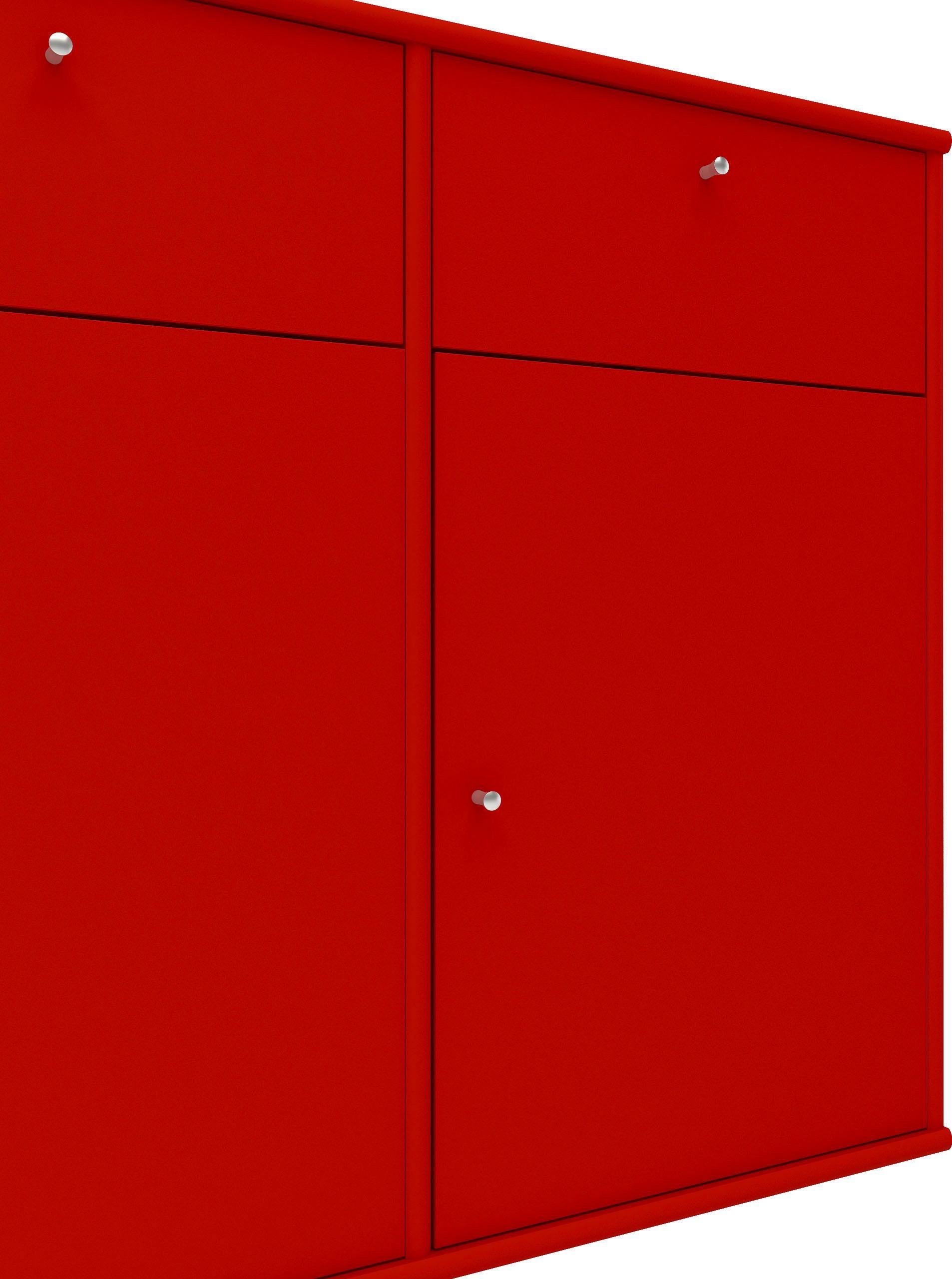 Hammel Furniture Sideboard »Mistral, Hochwertig Schrank, hängend/stehend montierbar«, mit Türen und Schubladen, B: 177 cm, anpassungsbar Designmöbel