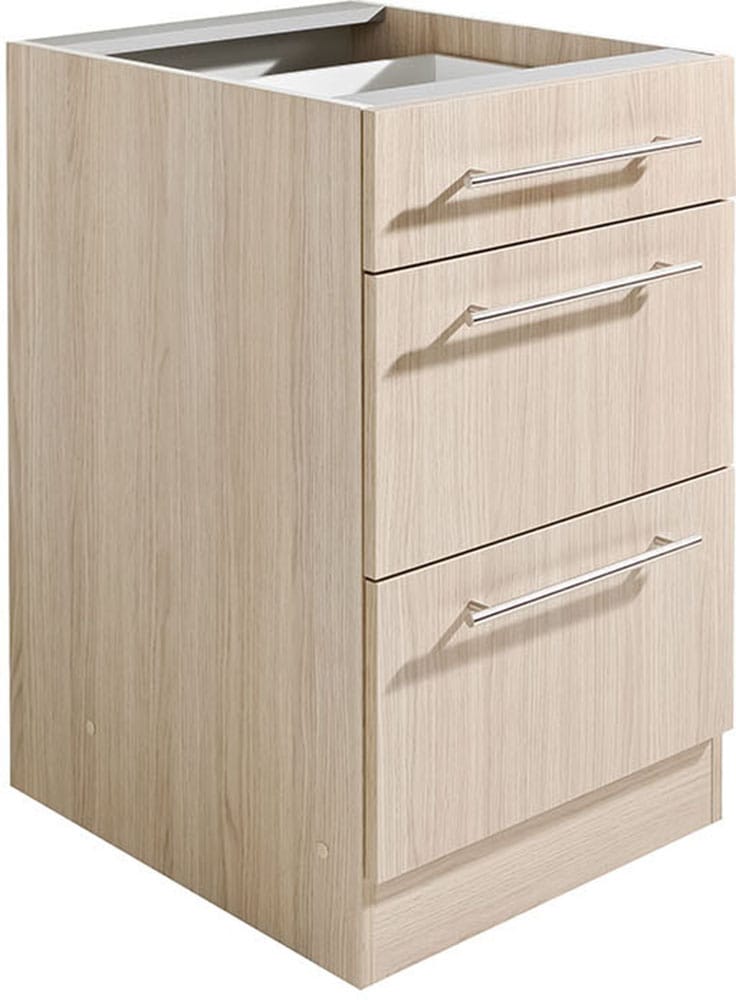 wiho Küchen Unterschrank "Filo" 50 cm breit, mit 2 großen Auszügen ohne Arb günstig online kaufen