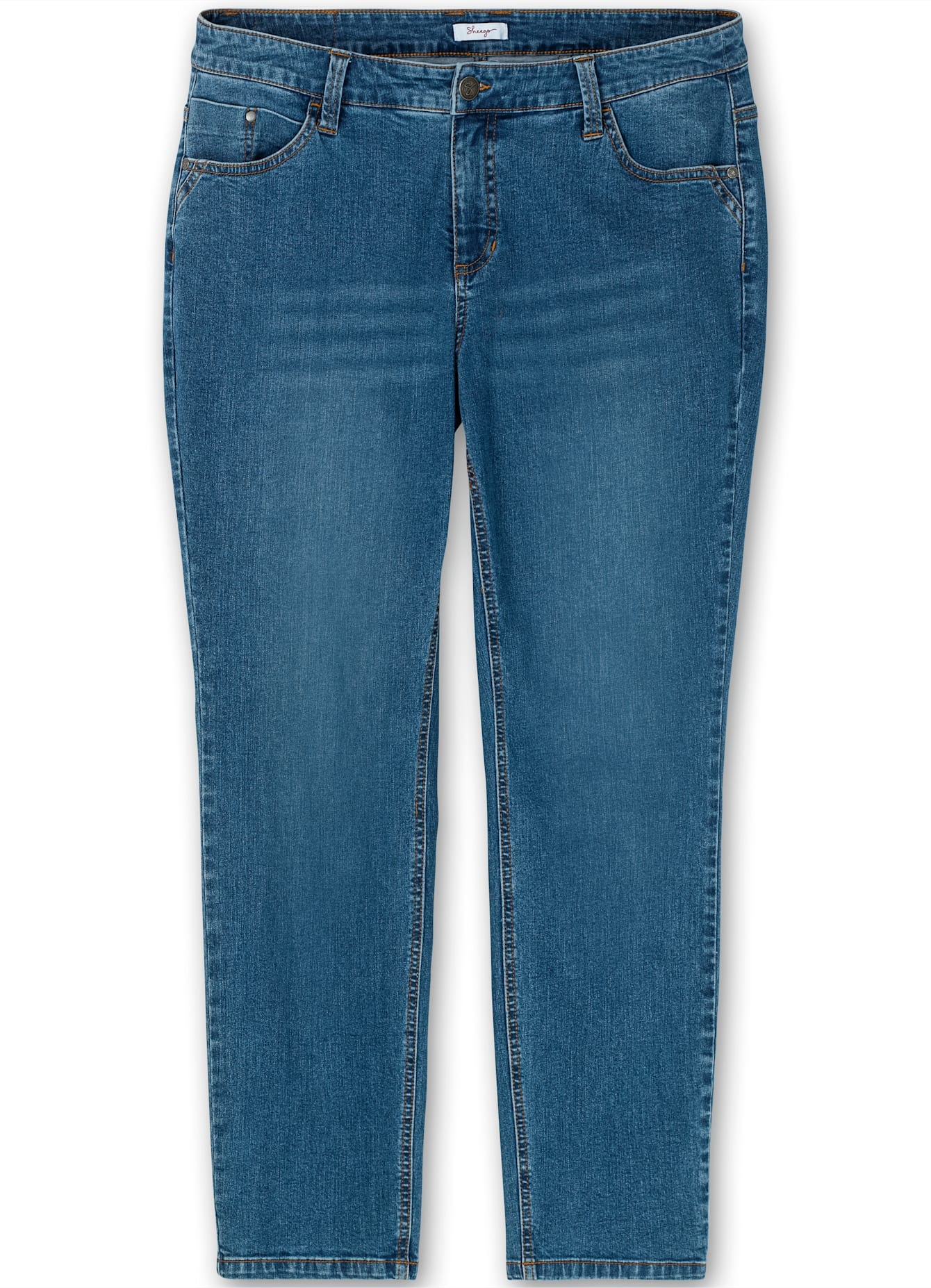 Sheego Stretch Jeans Women Blue Denim 24 3