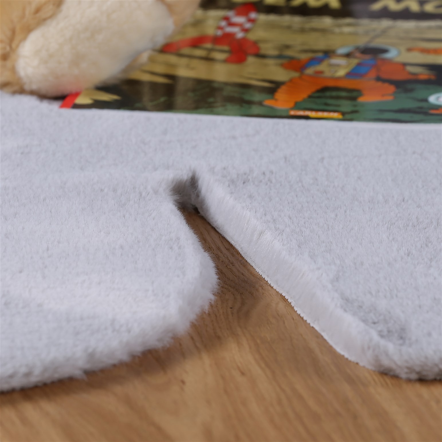 Kayoom Kinderteppich »Lille 864« Motivform 15 mm Höhe Kurzflor, Rabitt, weich kuschelig, Elefant Kontur