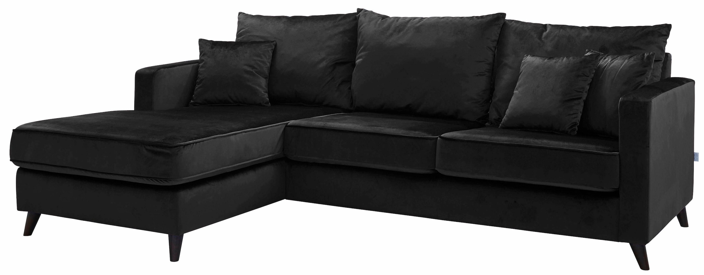 Guido Maria Kretschmer Home&Living Ecksofa »Renesse L-Form«, lose Kissen, Keder an Sitzkissen