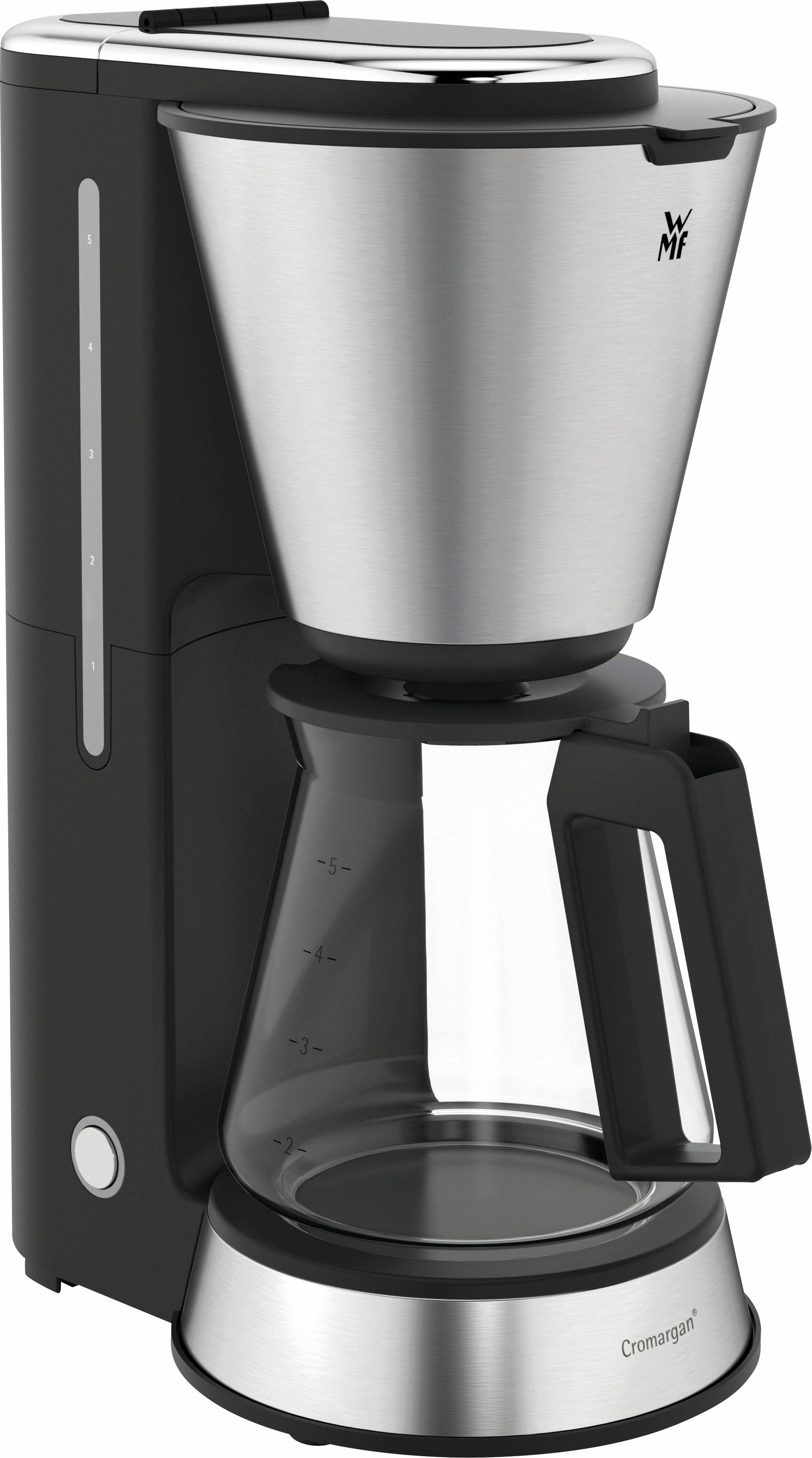 WMF Filterkaffeemaschine »KÜCHENminis® Aroma«, 0,65 l Kaffeekanne, Papierfilter, 1x2, mit Glaskanne