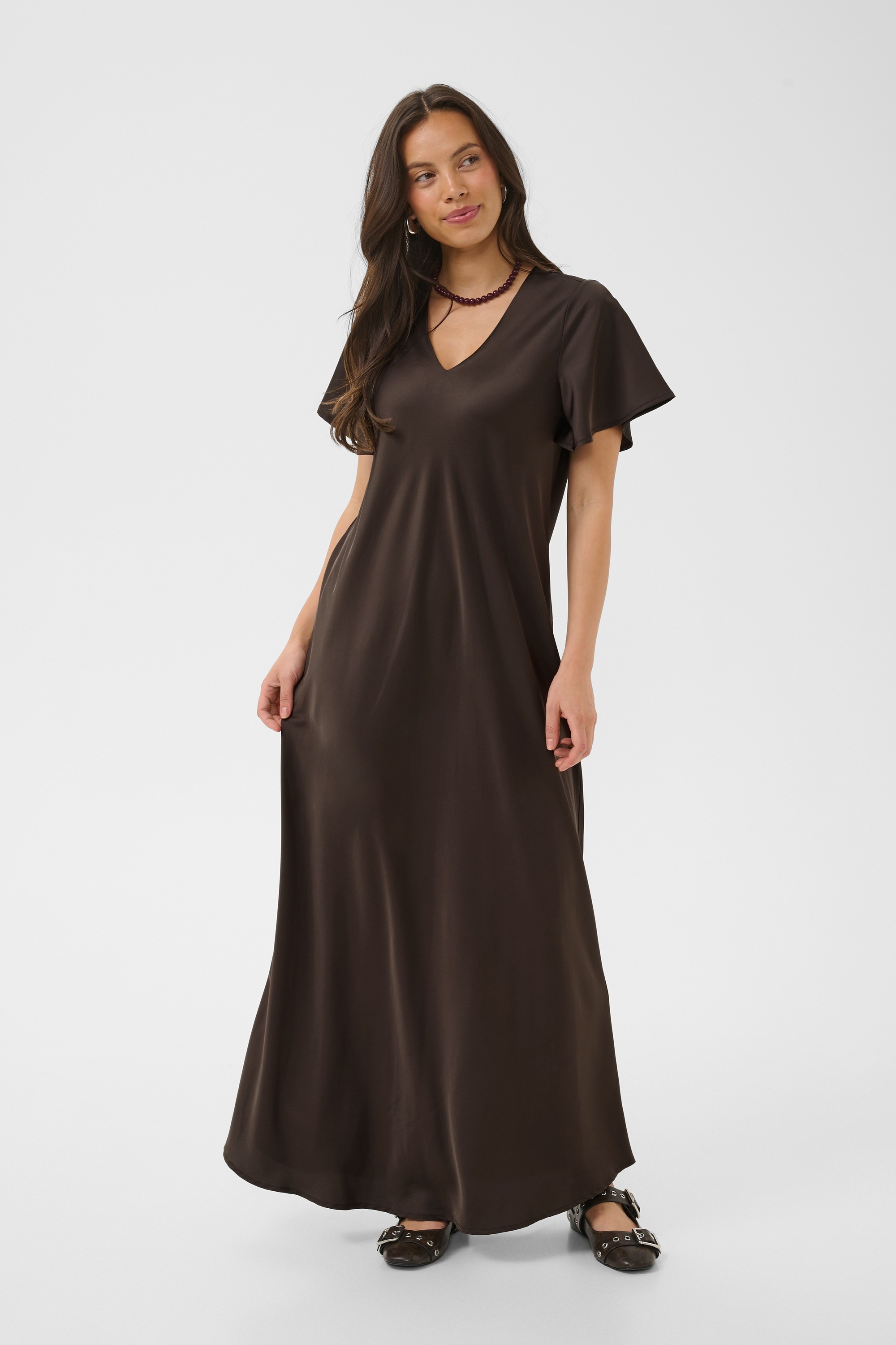Saint Tropez Midikleid »Damen Kleid LodisaSZ«