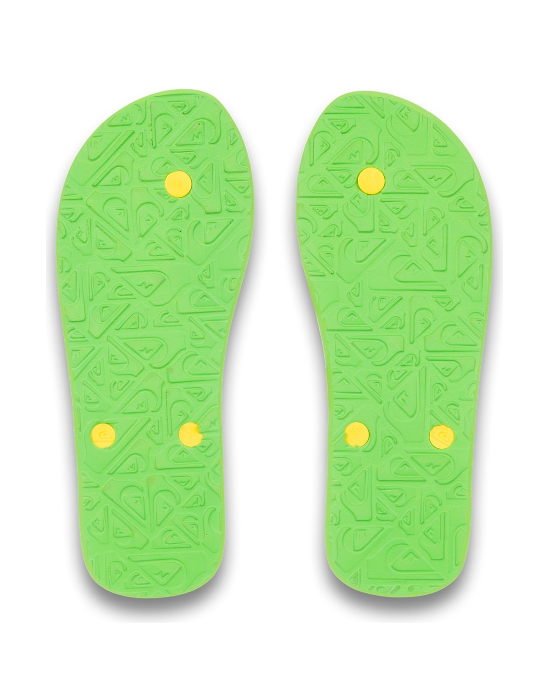 Sandale QUIKSILVER "Molokai Core", Herren, Gr. 12(45), bunt (grün, gelb), Obermaterial:Obermaterial: Synthetikmaterial / Außensohle: Moosgummi;, Schuhe Sandale 3