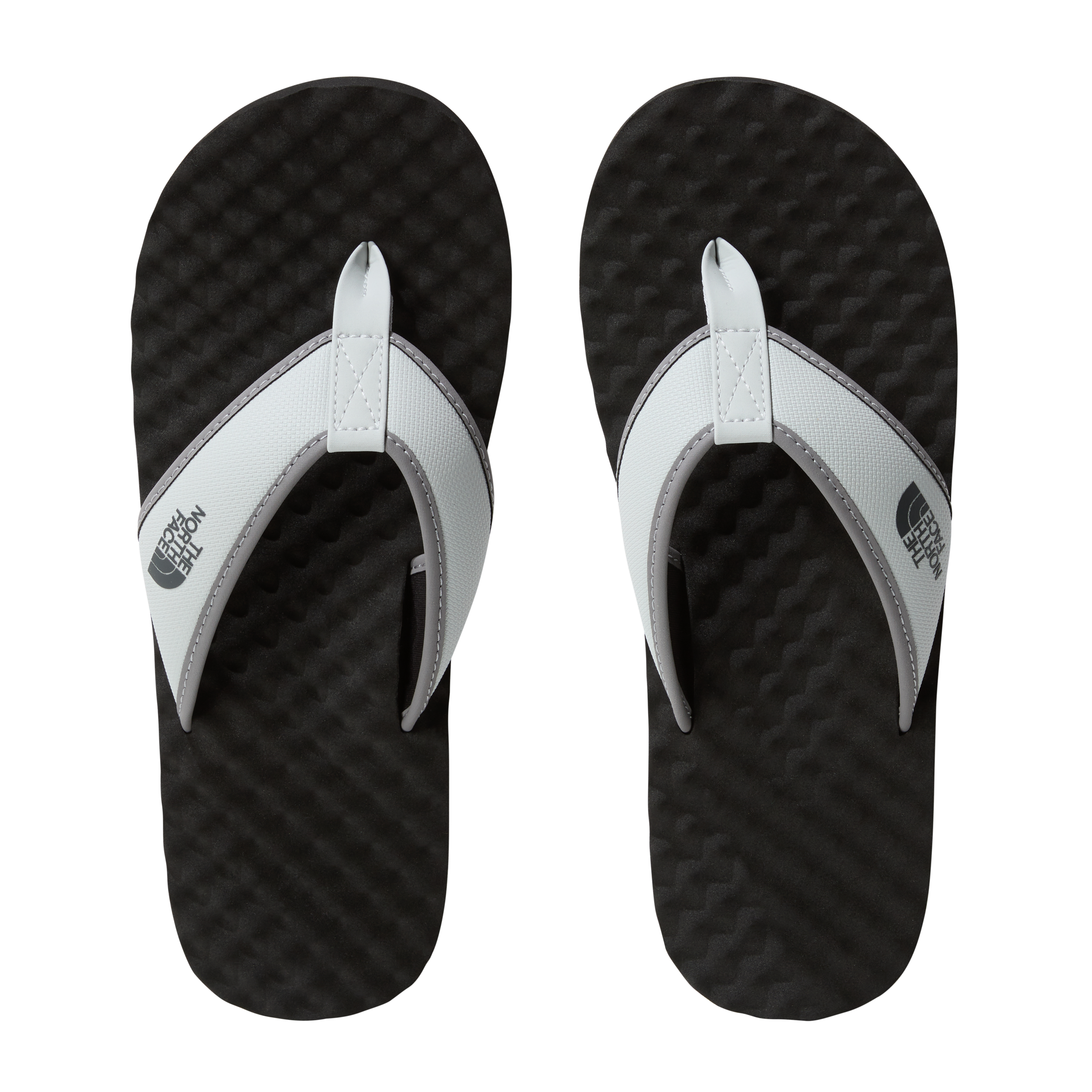 Zehentrenner THE NORTH FACE "M BASE CAMP II", Herren, Gr. 43, grau, Synthetik, Schuhe Zehentrenner 2