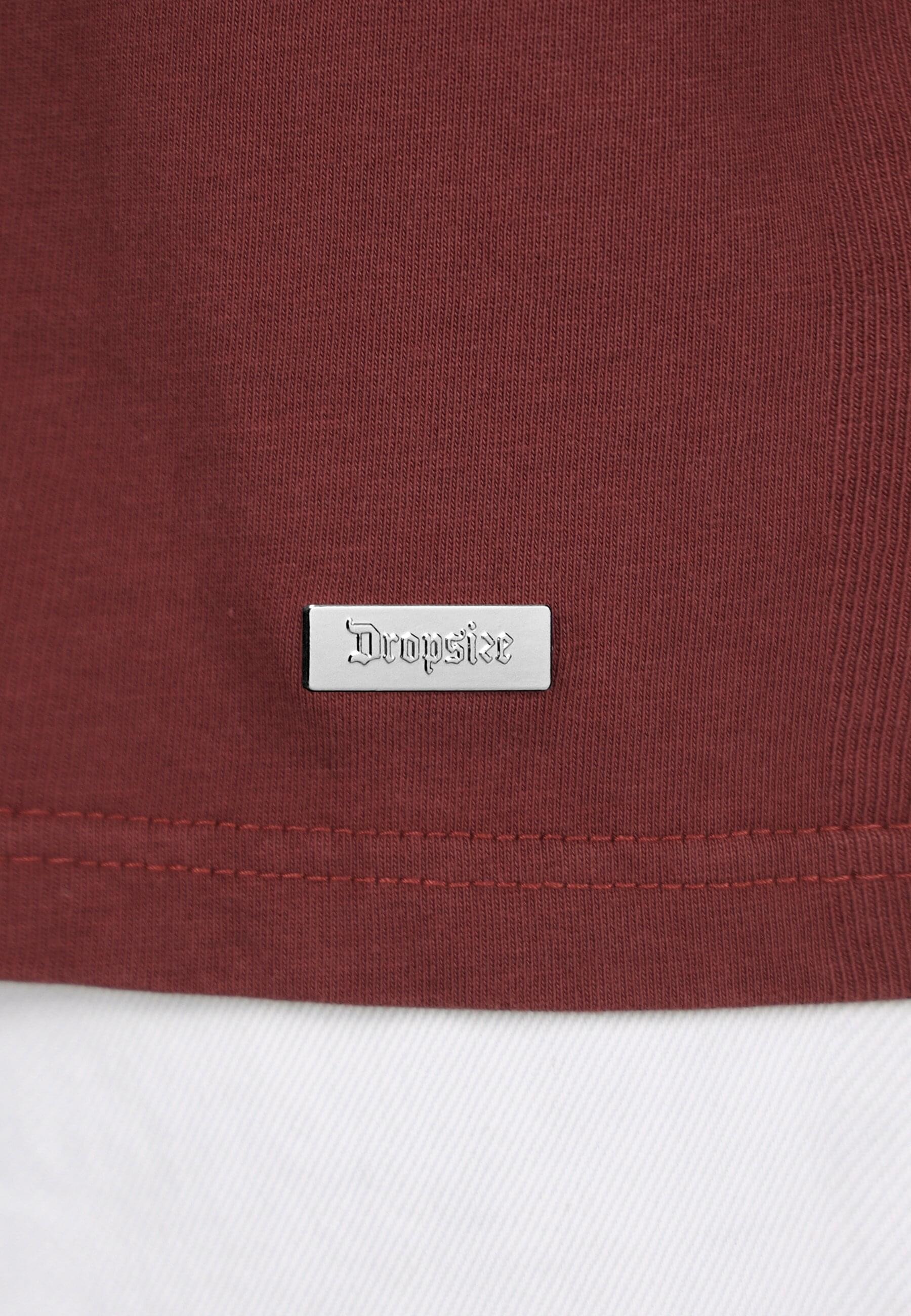 Dropsize T-Shirt »Dropsize HEAVY OVERSIZE METAL PATCH T-SHIRT«, 1 Stk.
