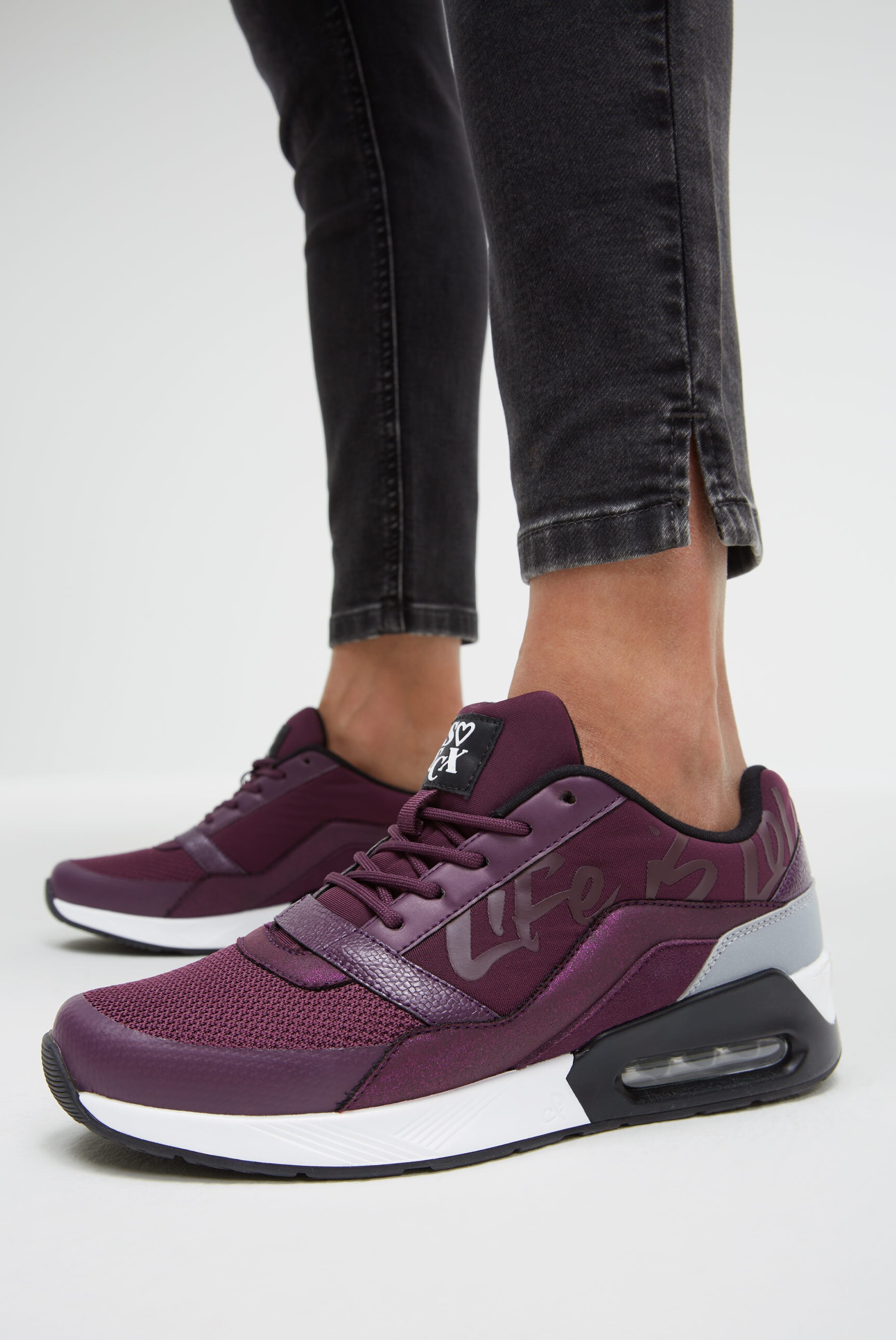 SOCCX Sneaker  mit Wechselfußbett