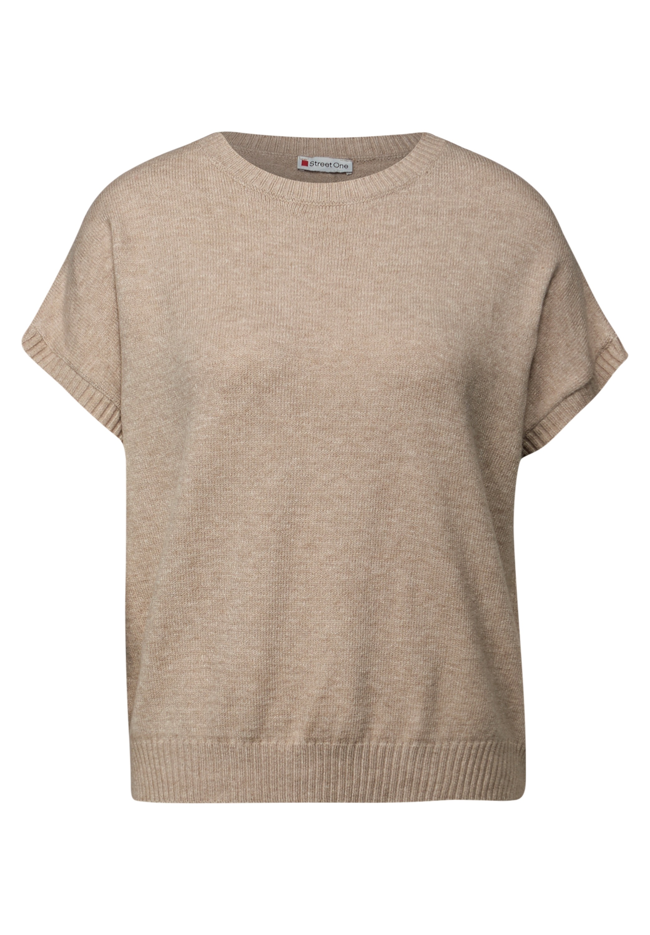 STREET ONE Kurzarmpullover, aus Feinstrick günstig online kaufen