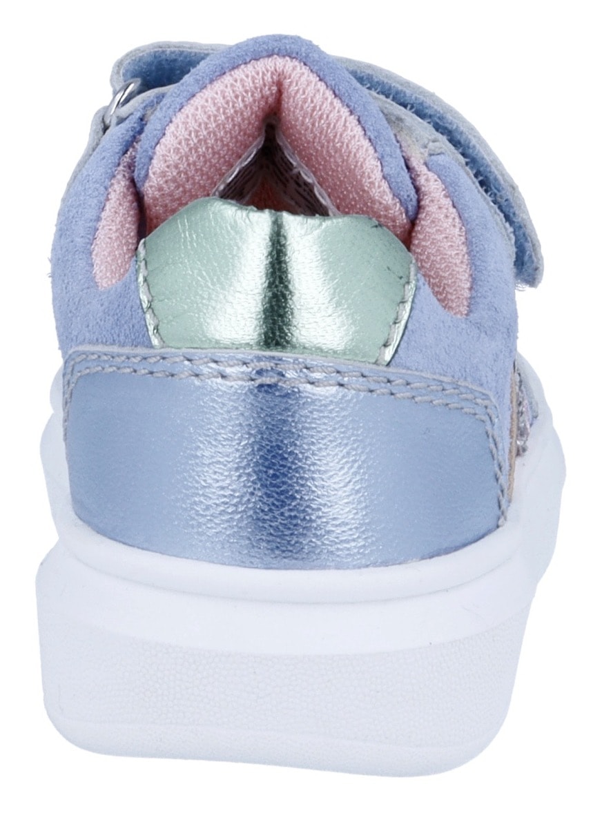 Richter Sneaker »Alessa WMS: Mittel«, Glitzerschuh mit Schimmer und Glitter, Größenschablone zum Download