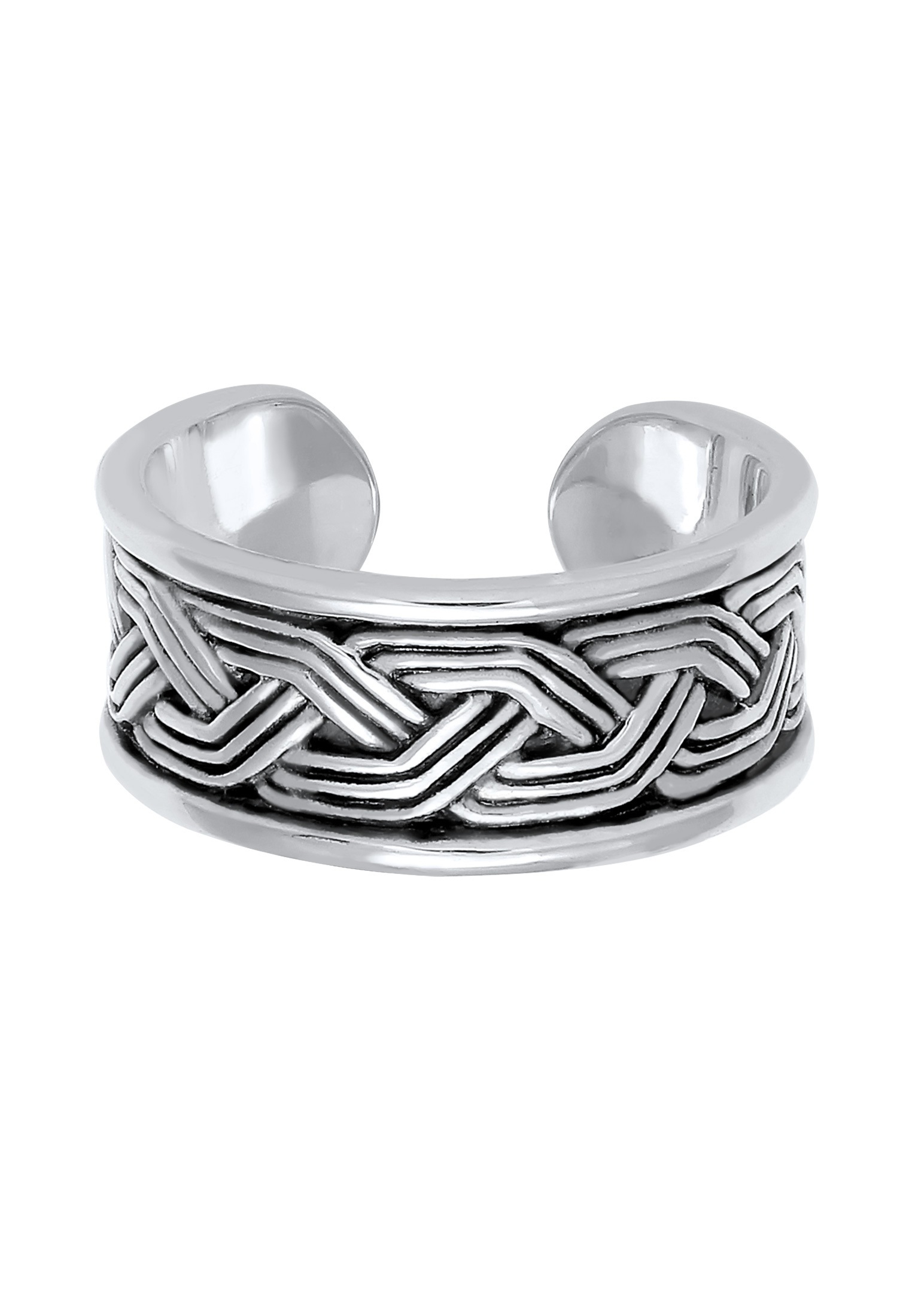 BAUR Kuzzoi Offen kaufen Silber« »Herren Silberring | Ornament Bandring 925 Design