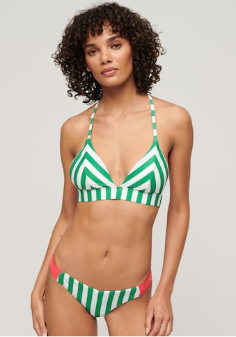 Bügel-Bikini-Top »STRIPE CHEEKY BIKINI BOTTOMS«, (Set, 2 St.)