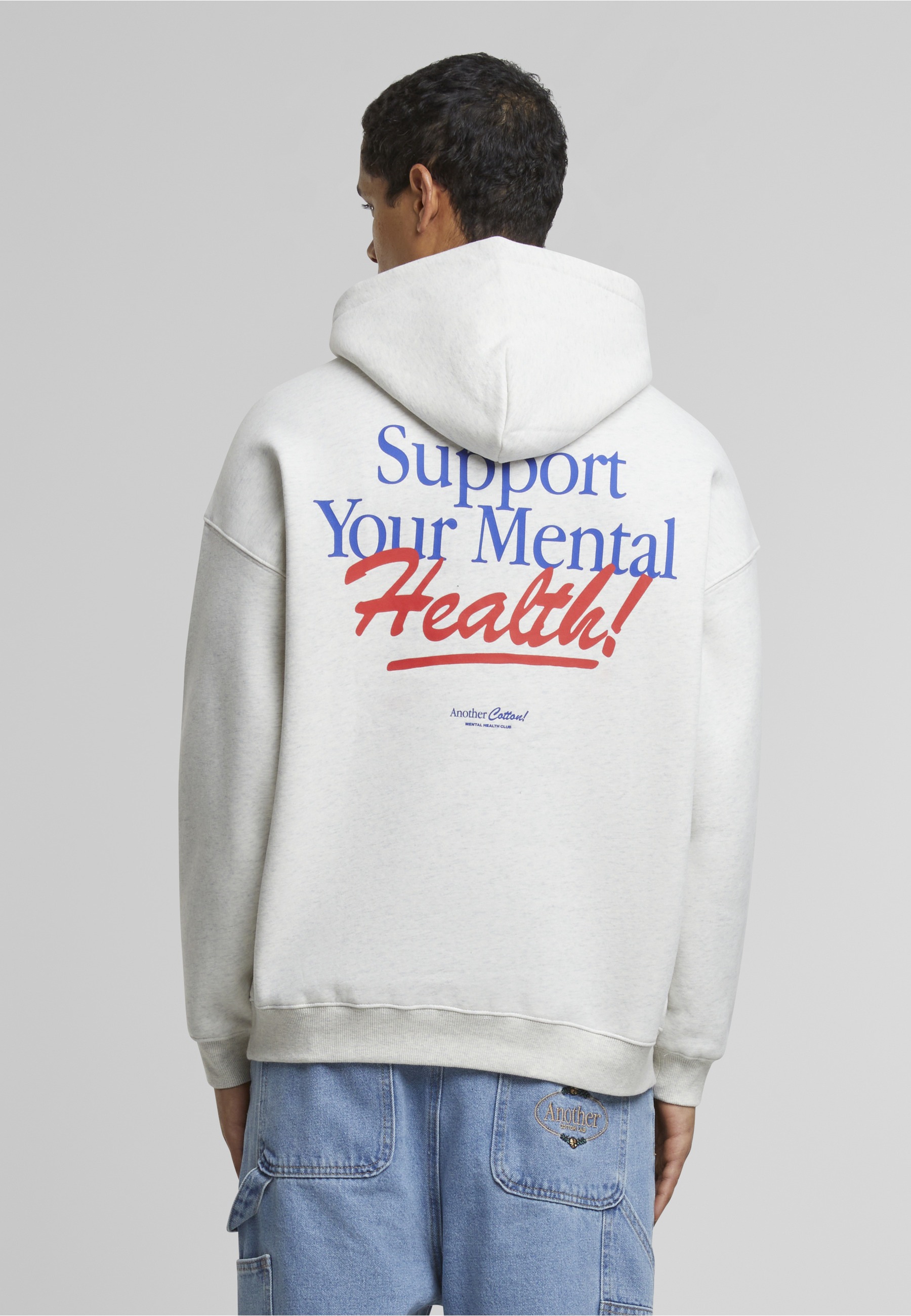 Another Cotton Lab Kapuzensweatshirt »Another Cotton Lab Support Your Mental Oversized Hoodie«, 1
