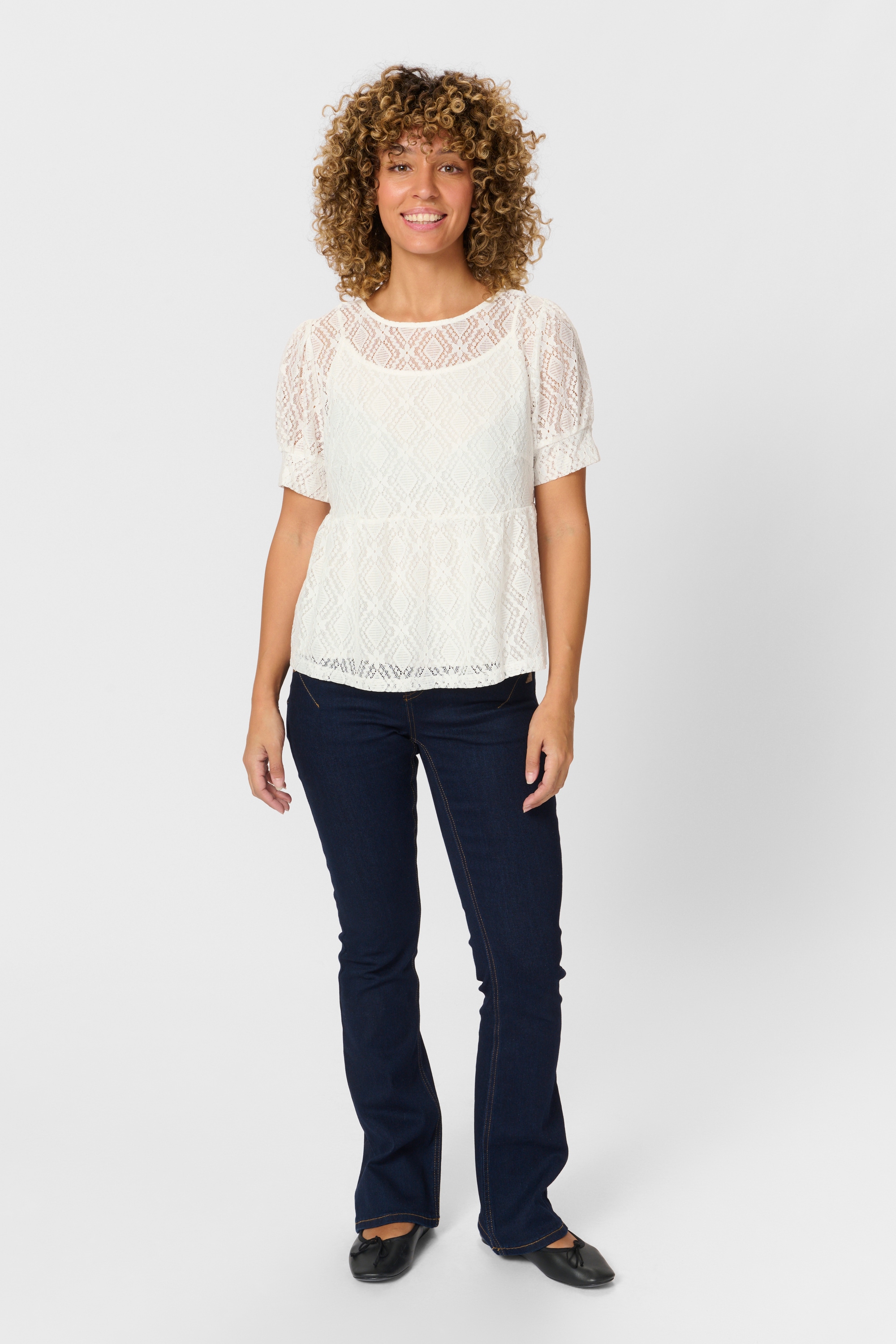 Cream Kurzarmbluse »Bluse kurzarm CRRemi«
