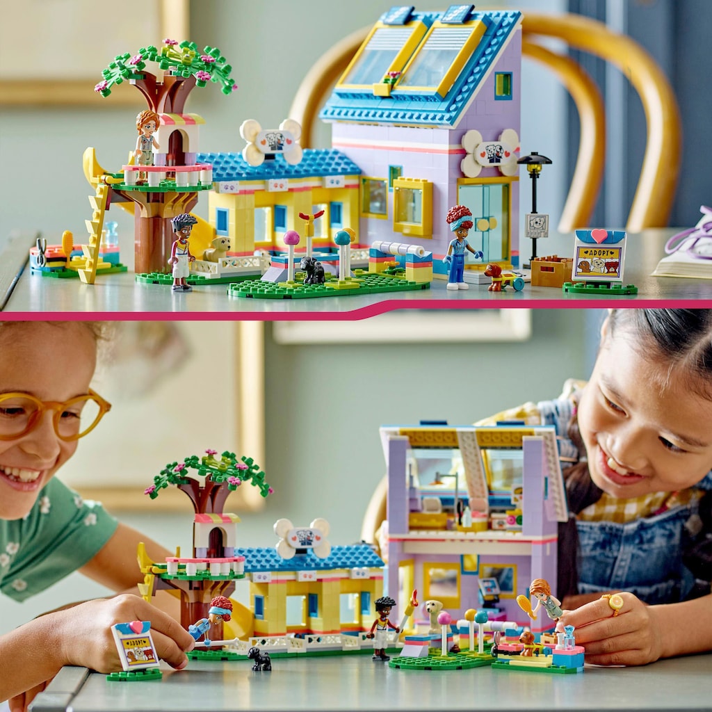 LEGO® Konstruktionsspielsteine »Hunderettungszentrum (41727), LEGO® Friends«, (617 St.)