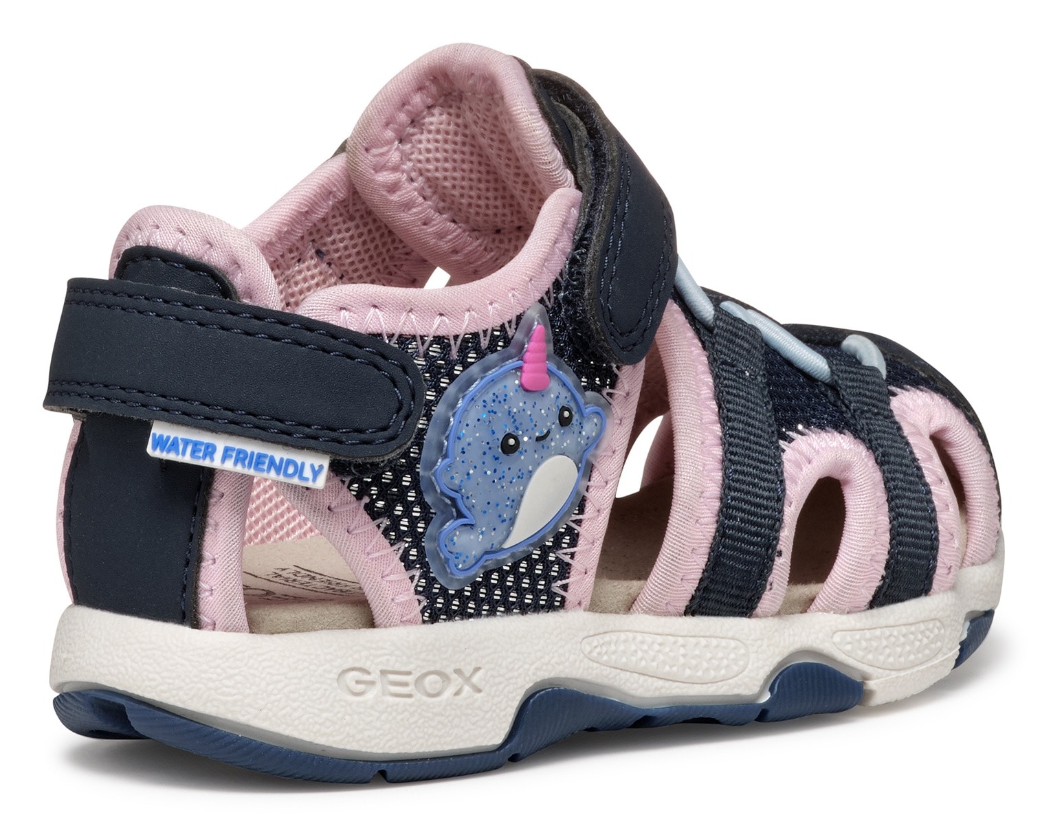 Geox Lauflernschuh »B SANDAL MULTY GIRL«, Sommerschuh, Klettschuh für Laufanfänger