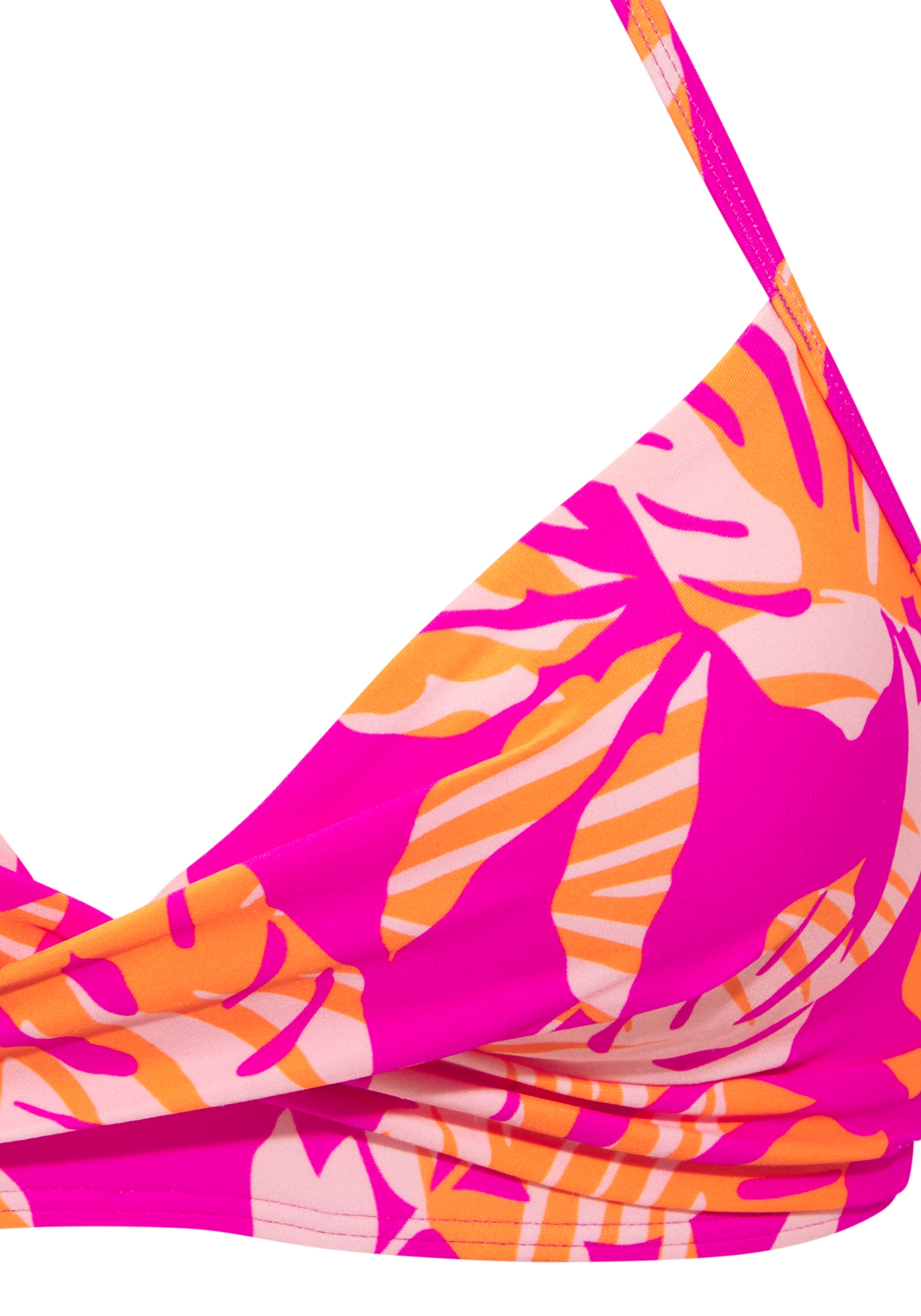 Vivance Triangel-Bikini mit modischer Wickeloptik