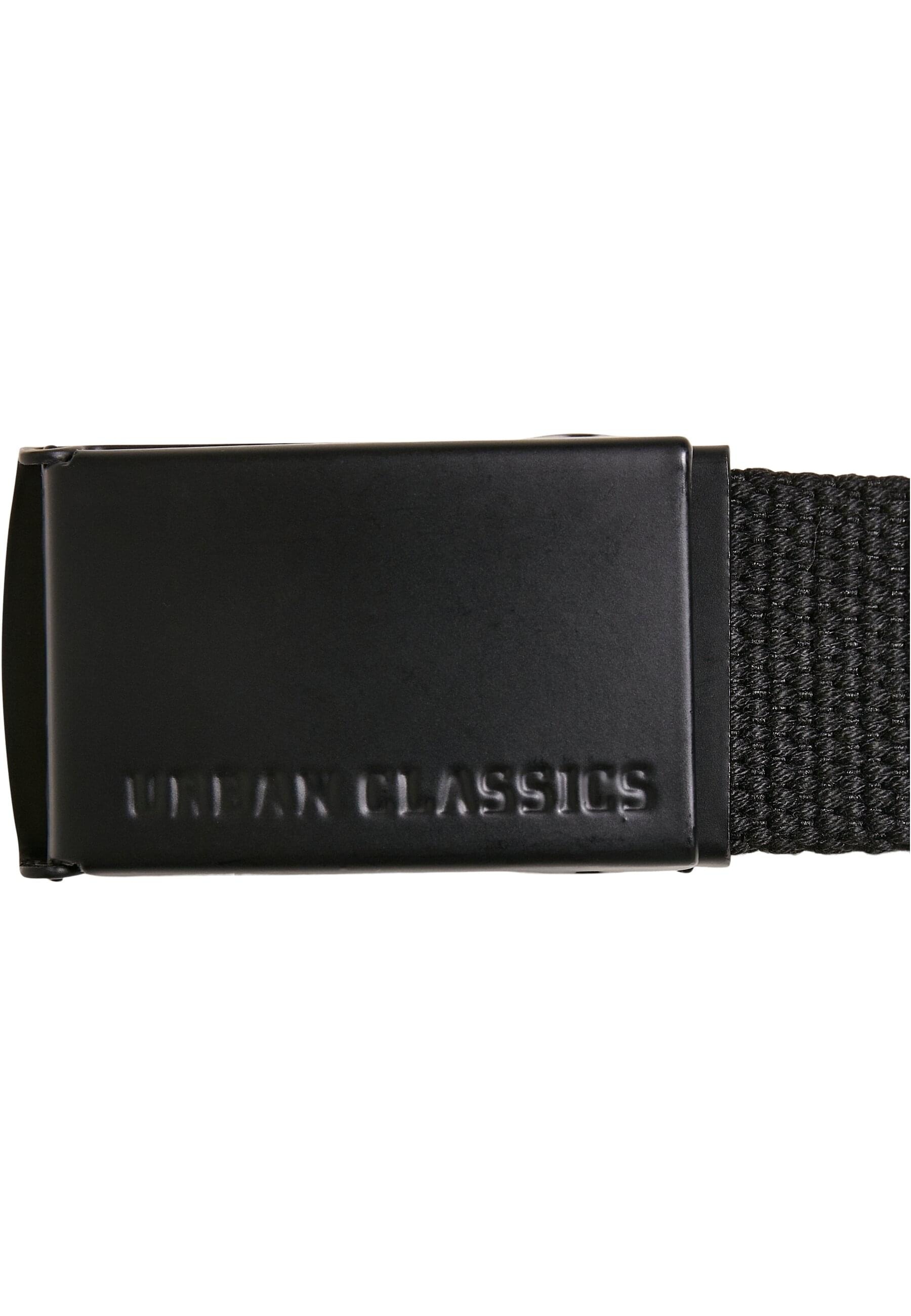 URBAN CLASSICS Hüftgürtel »Urban Classics Unisex Canvas Belt Kids 2-Pack«