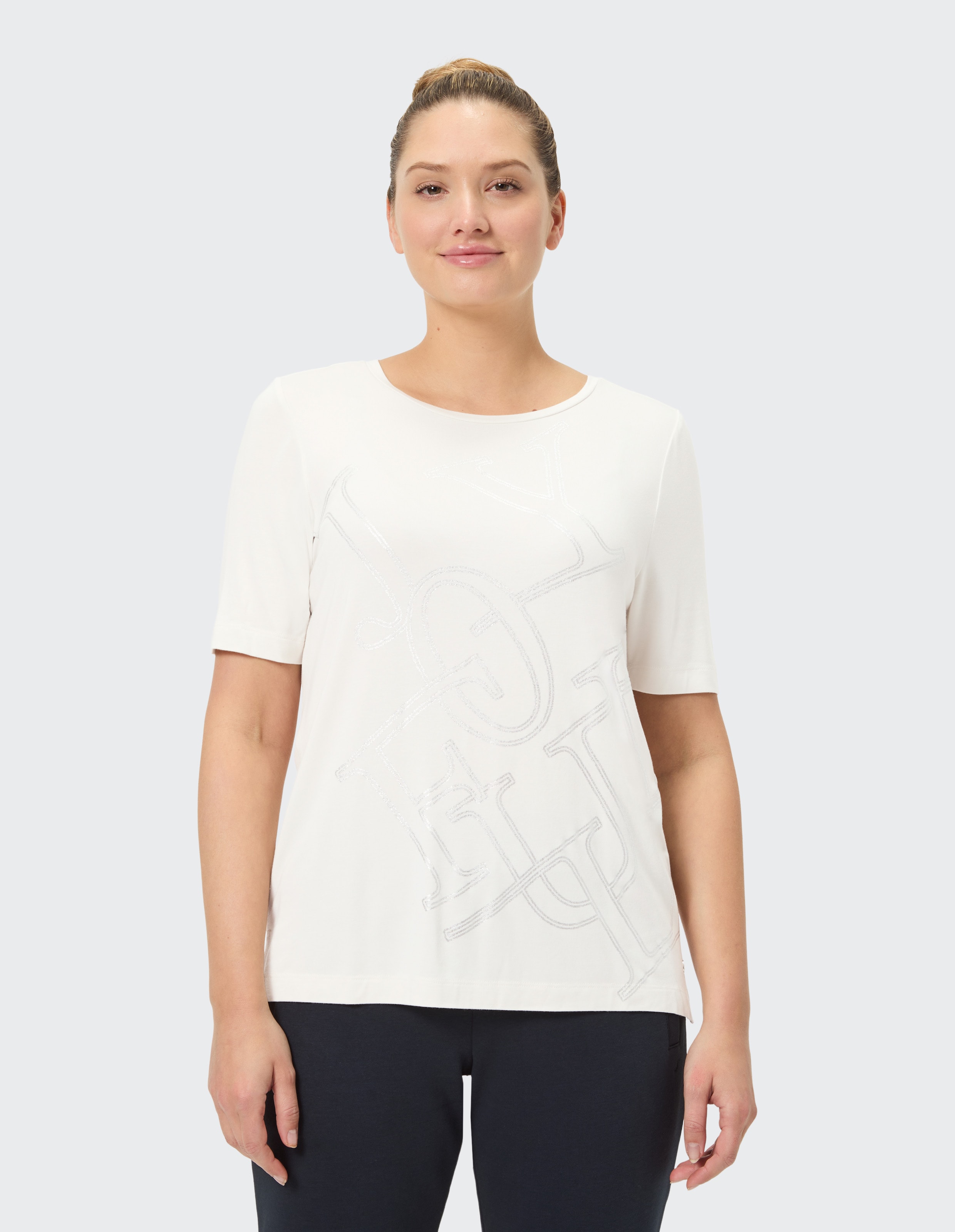 Joy Sportswear T-Shirt "T-SHIRT GWEN" sportlicher Stil, mit Rundhalsausschnitt, aus Modal und Elasthan