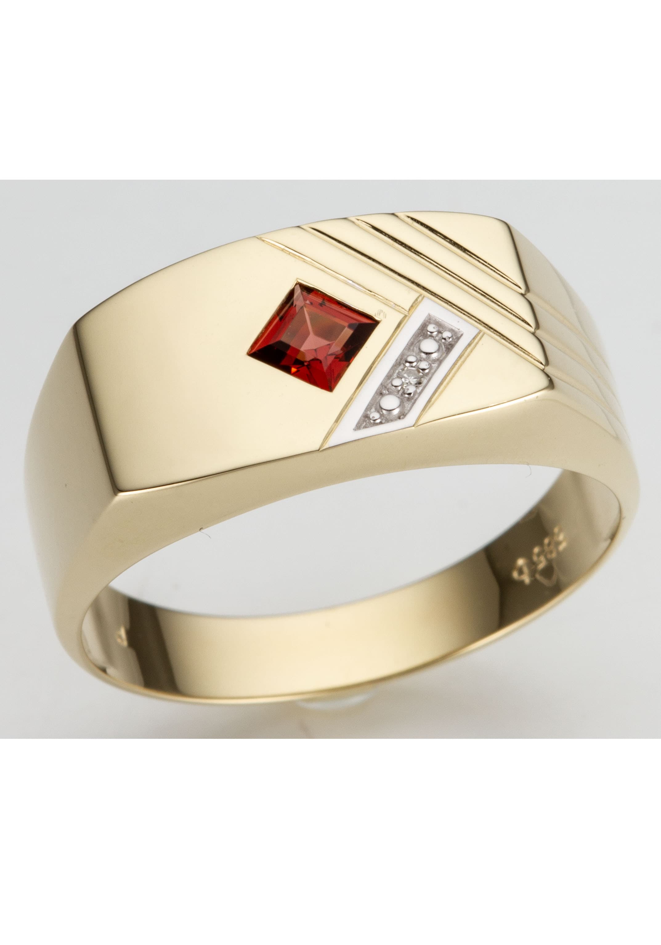 Firetti Diamantring »Schmuck Geschenk Gold 585 Damenring Verlobungsring  Goldring«, zu Hoodie, Shirt, Jeans, Sneaker! Anlass Geburtstag Weihnachten  ▷ für | BAUR | Siegelringe