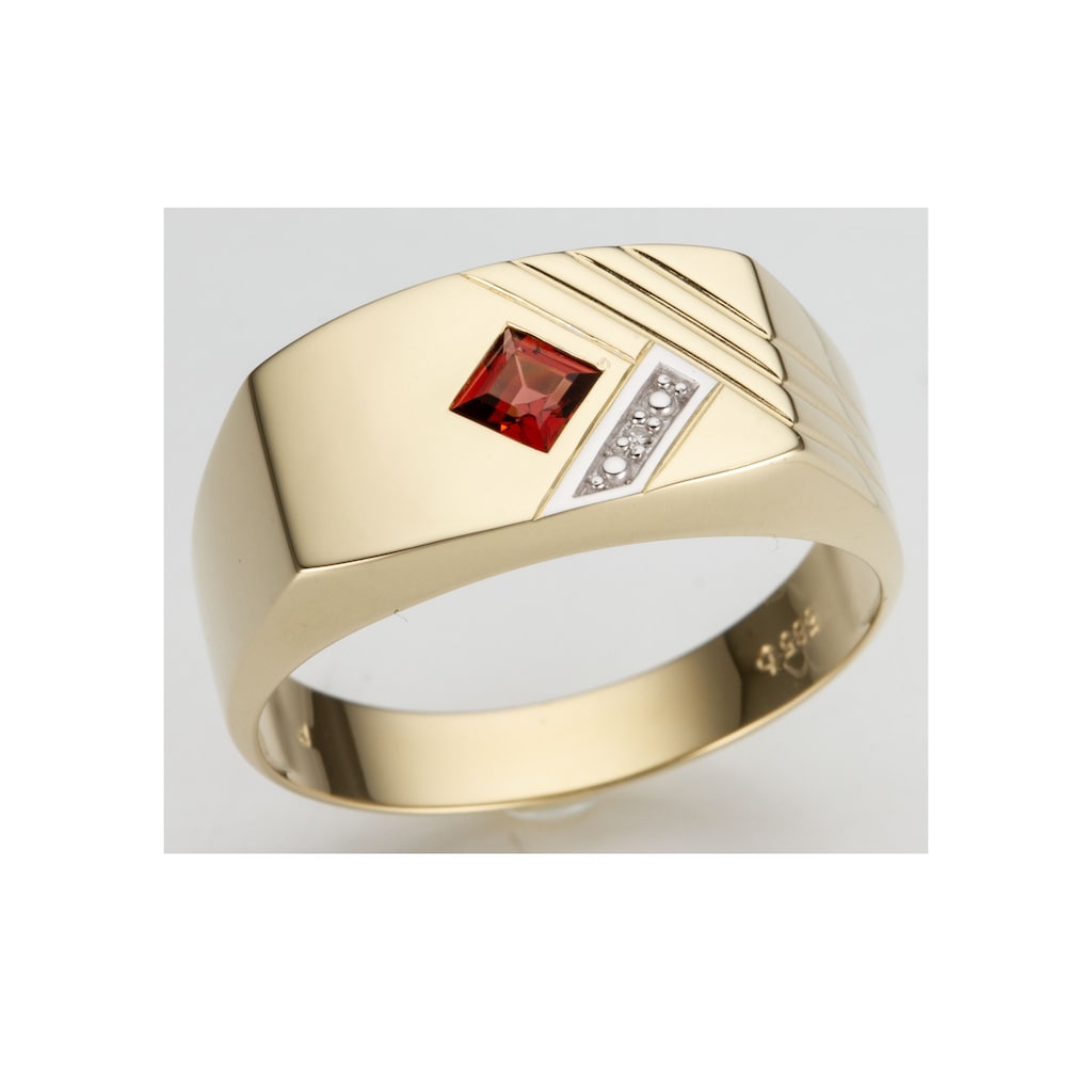 Firetti Diamantring »Schmuck Geschenk Gold 585 Damenring Verlobungsring Goldring«