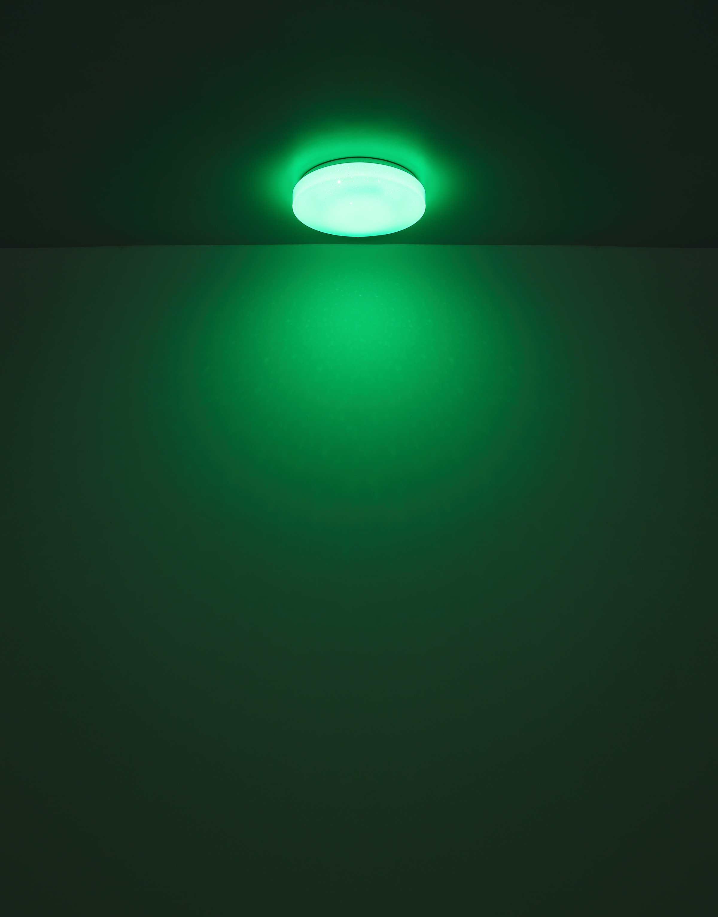 GLOBO LIGHTING LED Deckenleuchte »WARATA«, Leuchtmittel LED-Modul | LED fest integriert, Deckenlampe/rund/Wohnzimmer/Schlafzimmer/Farben: rot-grün-blau