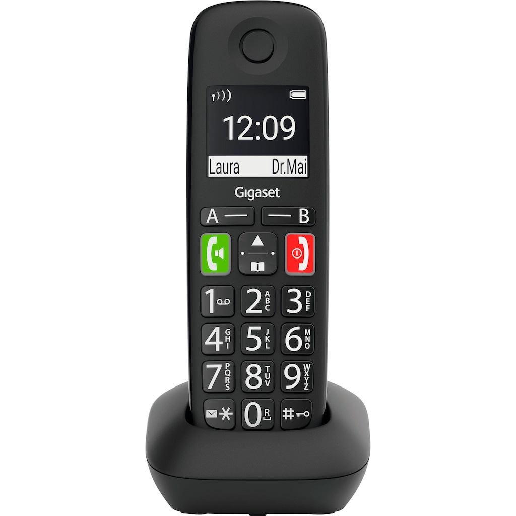 Gigaset Schnurloses DECT-Telefon »E290HX«, (Mobilteile: 1)
