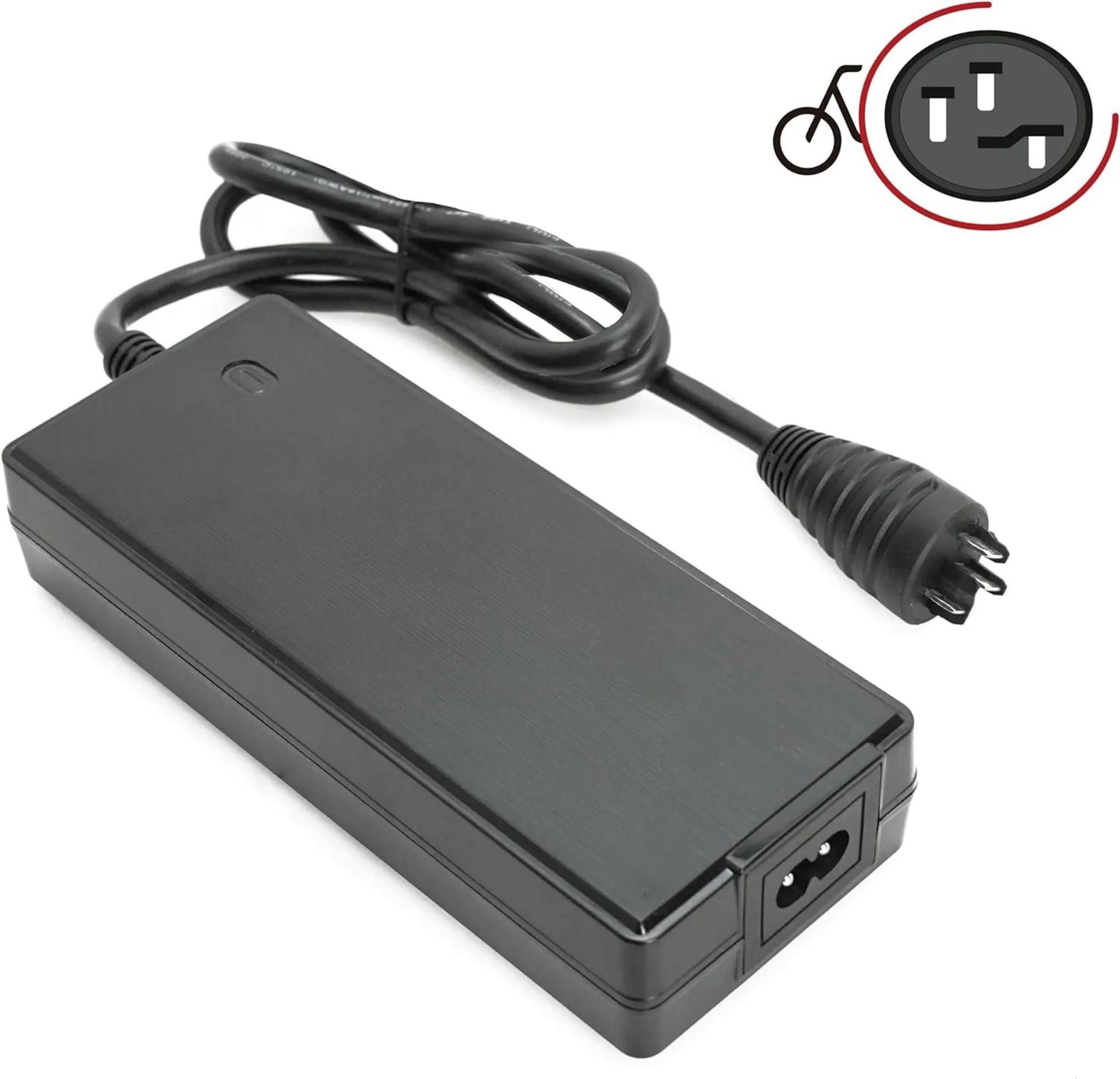 "Batterie-Ladegerät LEICKE ""Ladegerät für Bosch 42V/36V 2A Performance Active Line E-Bike/Pedelec"", schwarz, B:13cm H:30cm T:6cm, Ladegeräte"