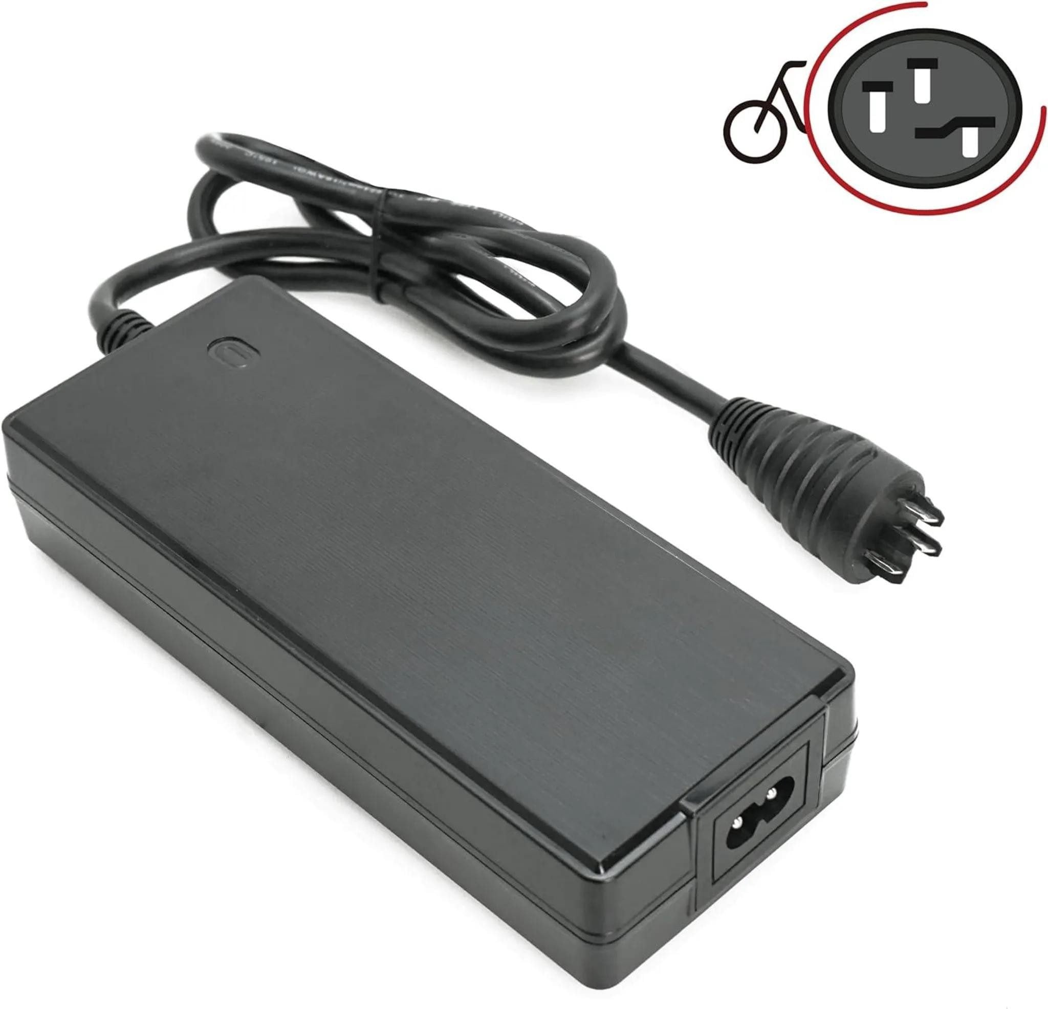 "Batterie-Ladegerät LEICKE ""Ladegerät für Bosch 42V/36V 6A Performance"", schwarz, B:15cm H:30cm T:5cm, Ladegeräte"