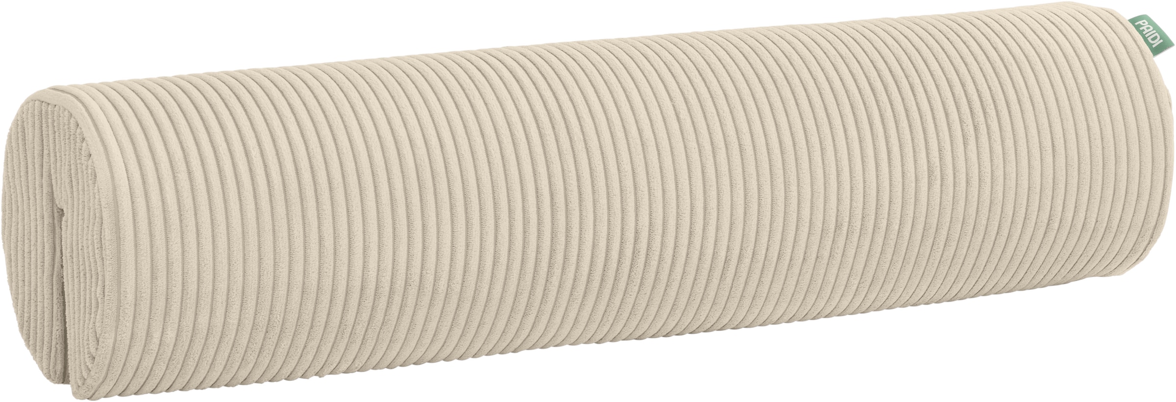 PAIDI Nackenkissen "Cord in verschiedenen Ausführungen, Polyester, 85/115x20 cm" Aufsteckkissen, abnehmbarer und waschbarer Bezug, Rückenkissen