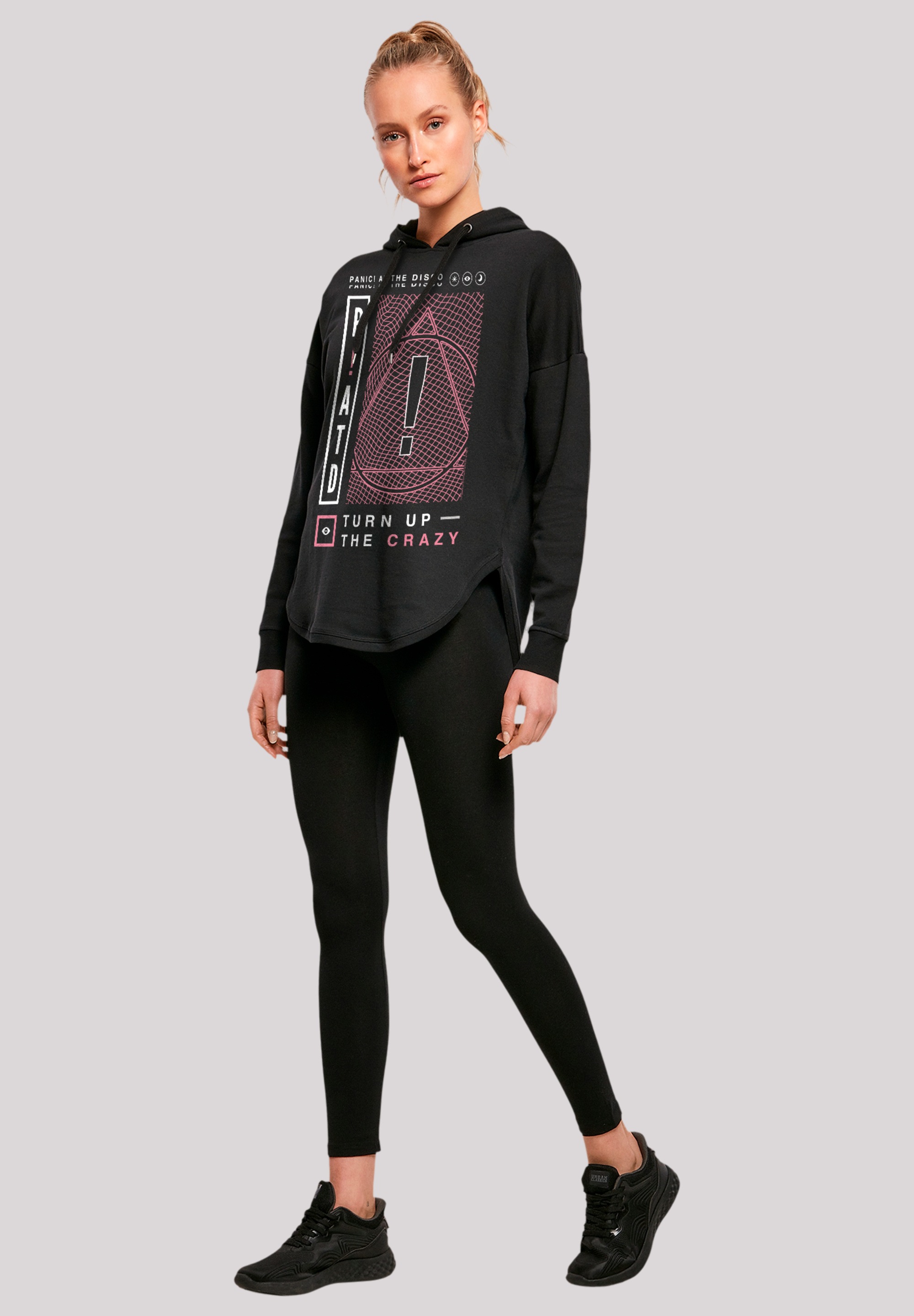 F4NT4STIC Kapuzenpullover »Panic At The Disco Turn Up The Crazy«, Premium Qualität