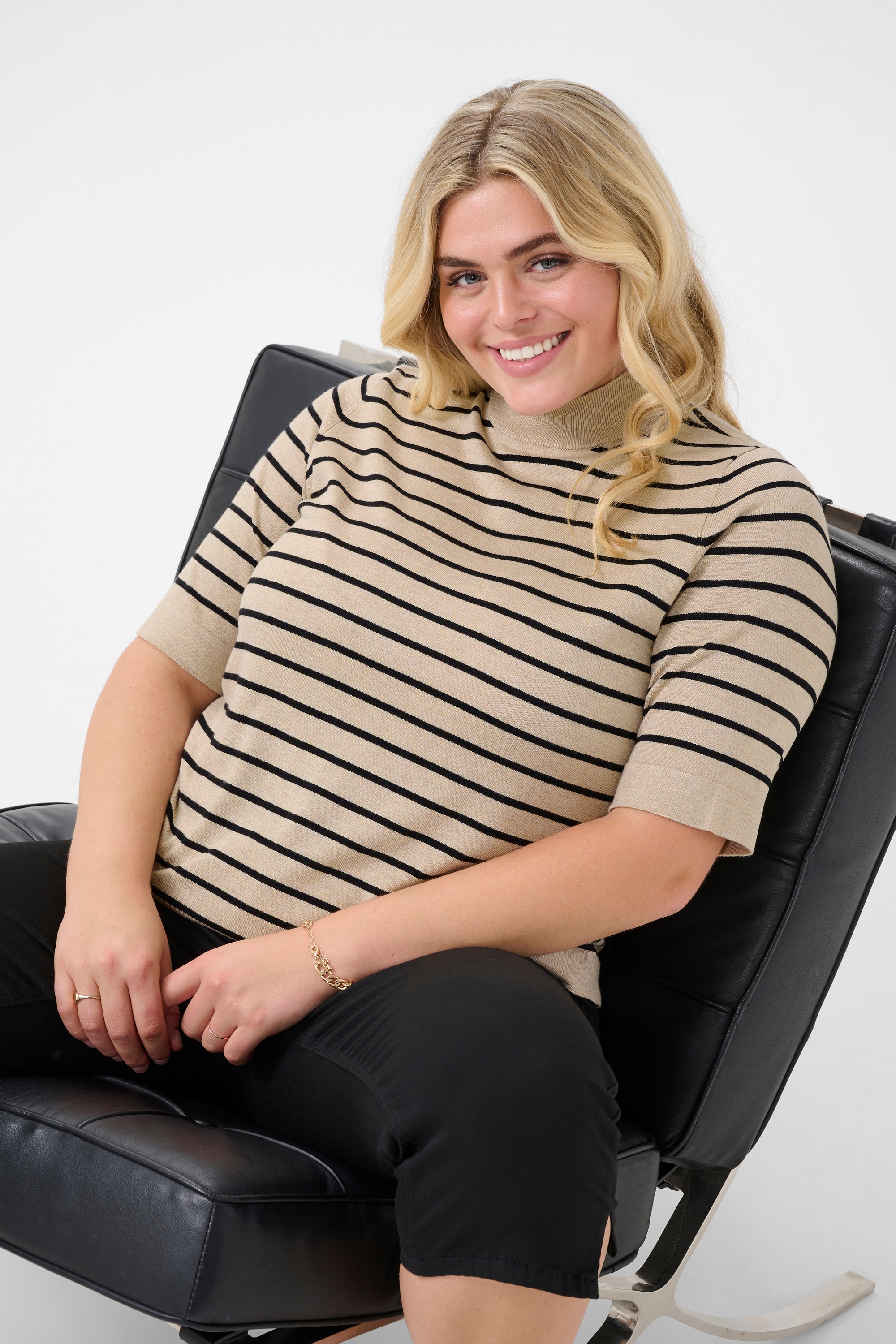 KAFFE Curve Strickpullover »Damen Strickpullover KClizzy«